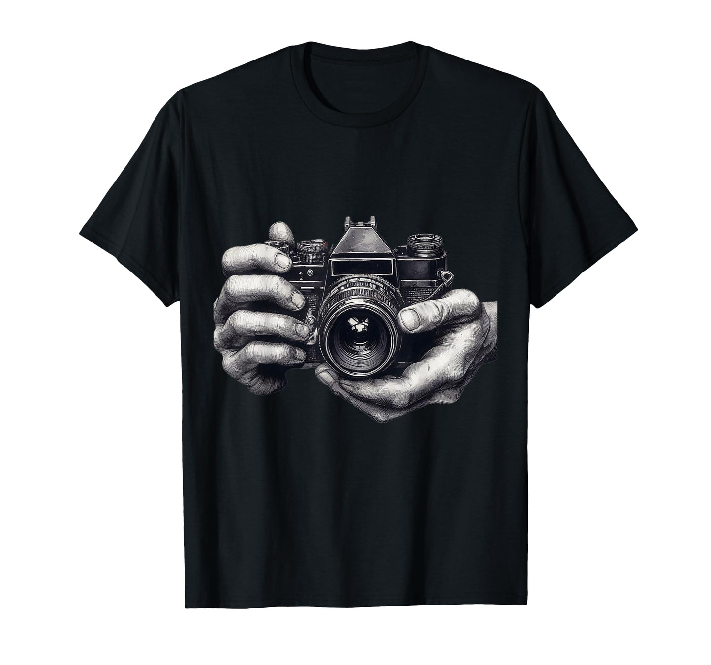 Camera Analog Slr Art Photographer Film T-Shirt - Streetwear Style Unisex - T-Shirt, Sweatshirt, Hoodie