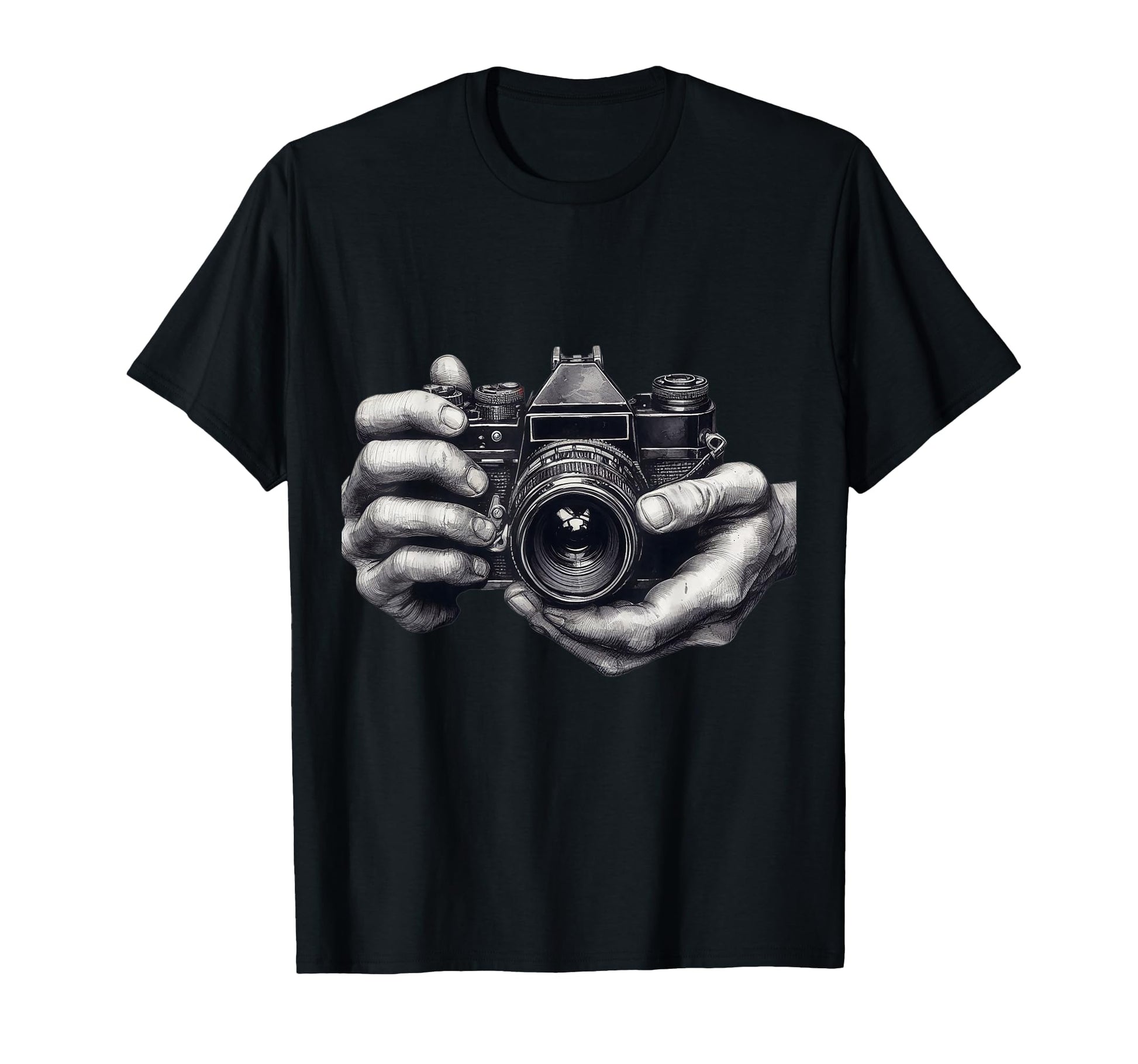Camera Analog Slr Art Photographer Film T-Shirt - Streetwear Style Unisex - T-Shirt, Sweatshirt, Hoodie
