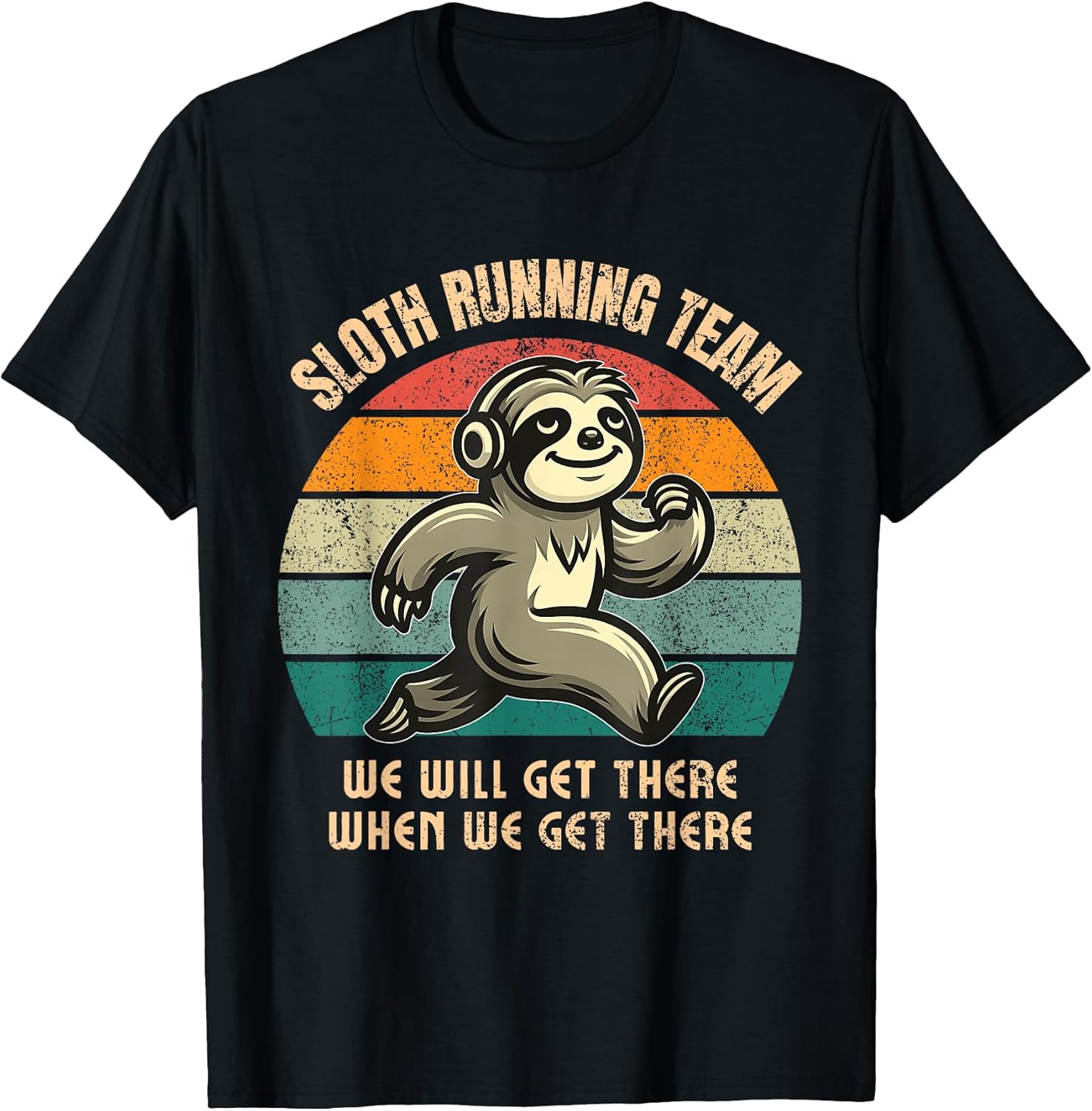 Sloth Runner Athlete Sportsman 13.1 Outfit - Adult & Kids T-Shirts, Sweatshirts & Hoodies apparel design preview 1