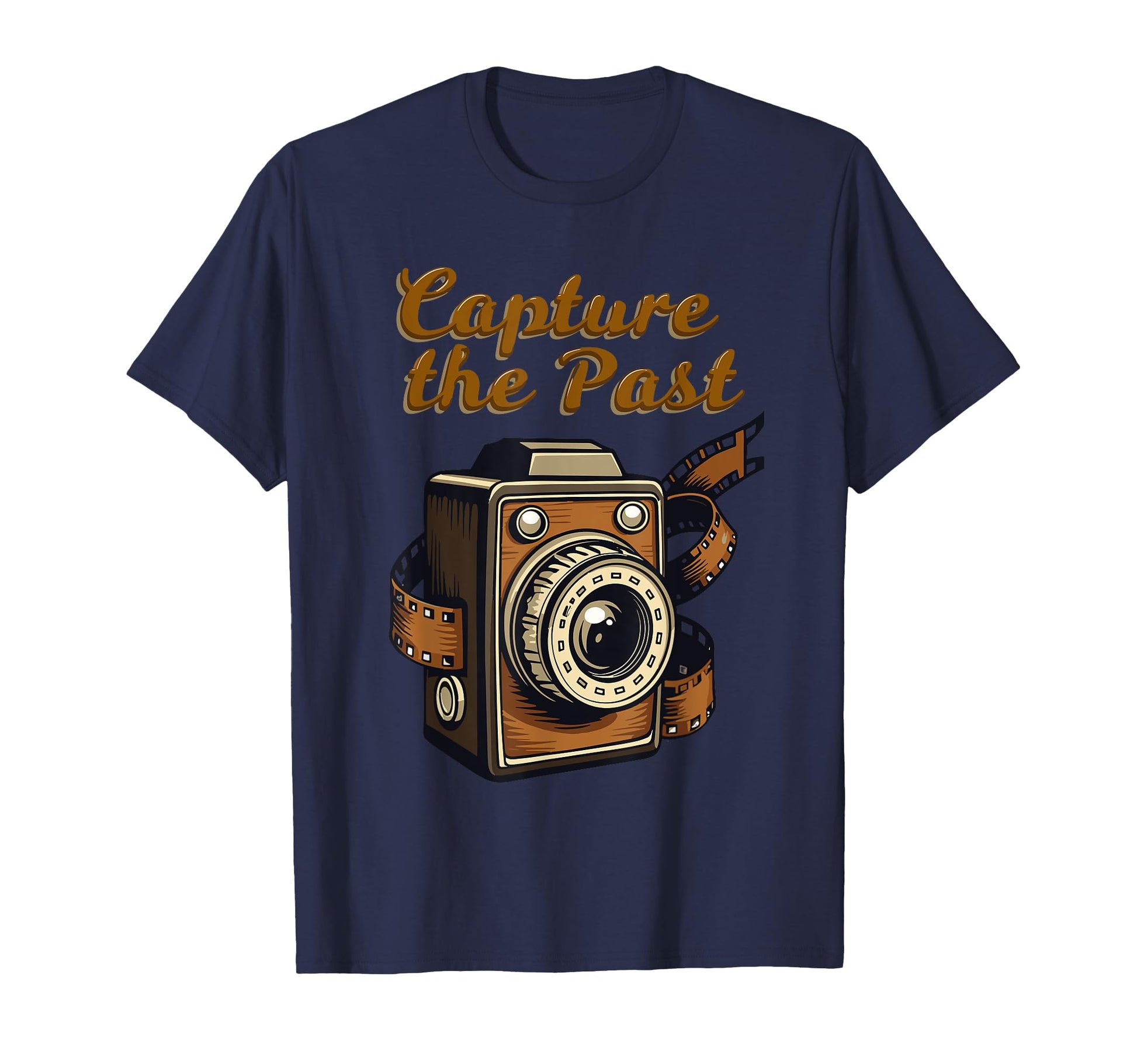 Camera Capture Past Photographer T-Shirt - Minimalist Print Men Women - T-Shirt, Sweatshirt, Hoodie