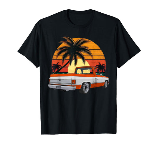 1987 Squarebody C10 Truck 73 87 Square T-Shirt - Unique Graphic Unisex - T-Shirt, Sweatshirt, Hoodie