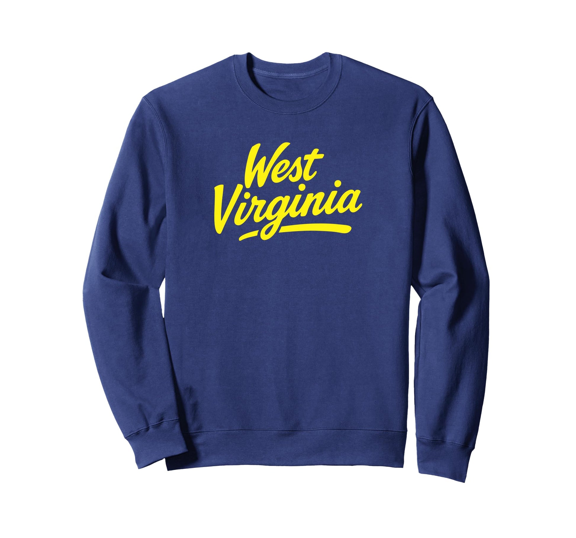 Script West Virginia Sweatshirt - Custom Art Print Men Women - T-Shirt, Sweatshirt, Hoodie