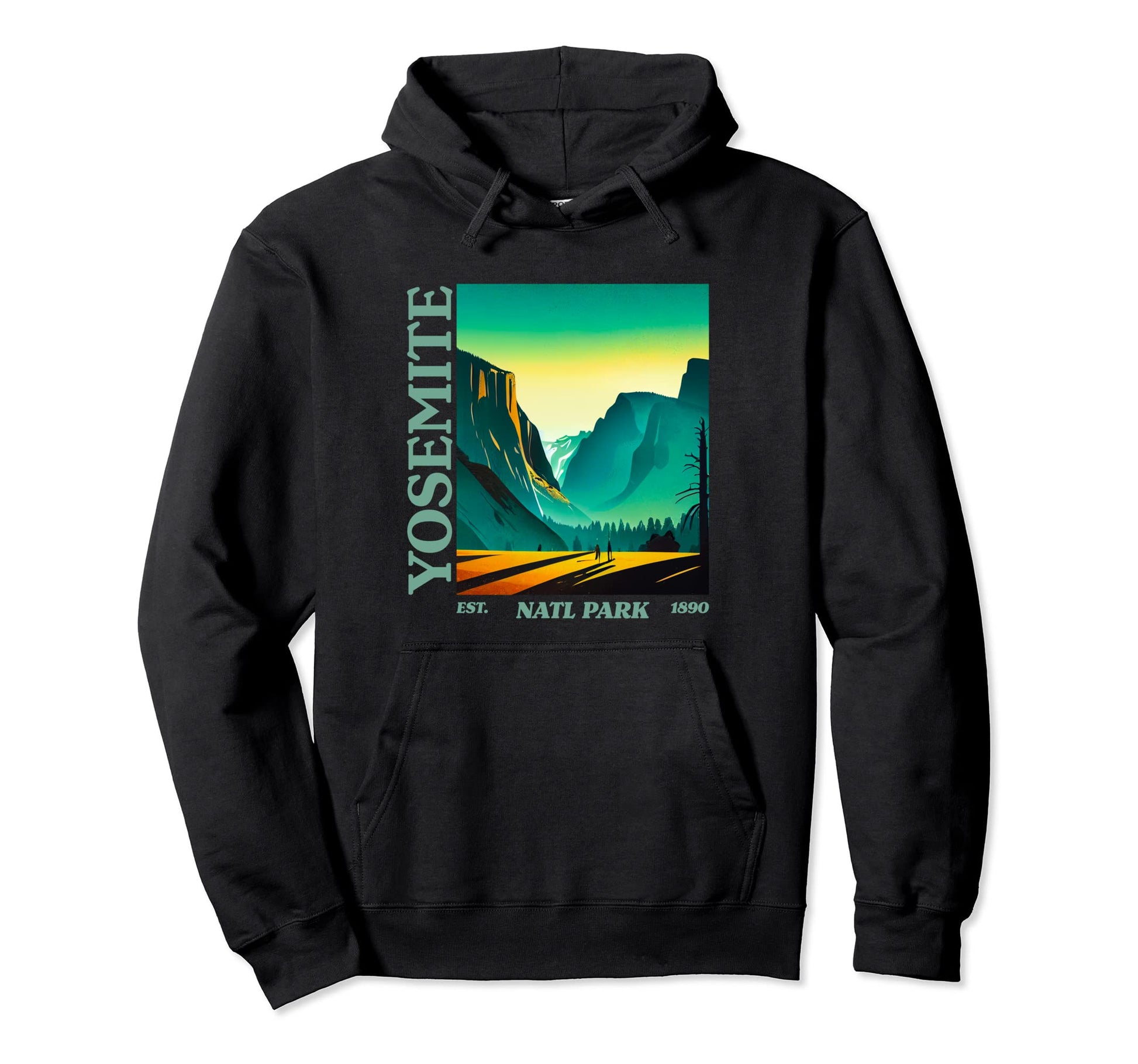 Yosemite Yosemite National Park Hoodie - Unique Graphic Unisex - T-Shirt, Sweatshirt, Hoodie