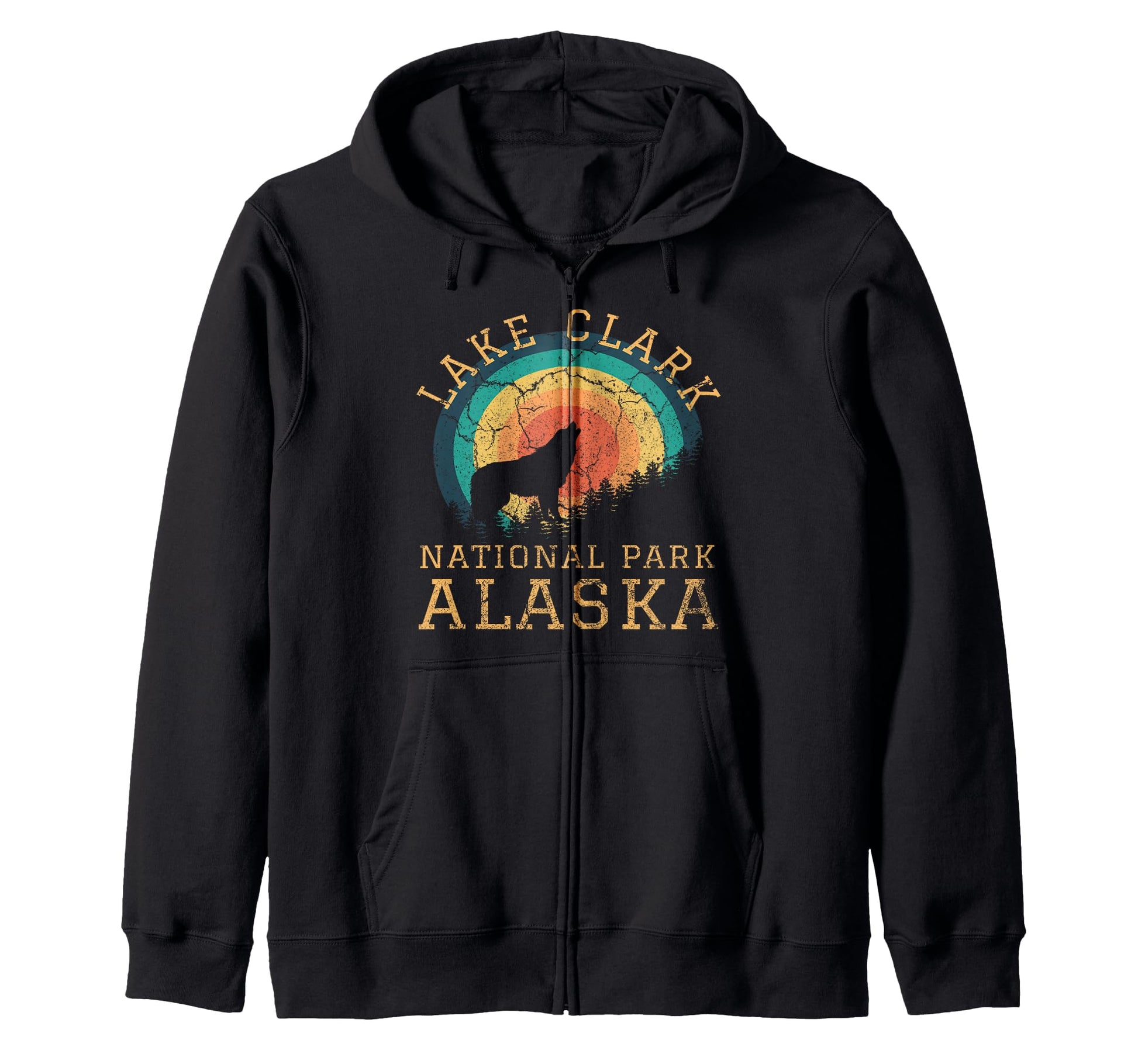 Lake Clark National Park Alaska Usa Hoodie - Fun Novelty Design Men Women - T-Shirt, Sweatshirt, Hoodie