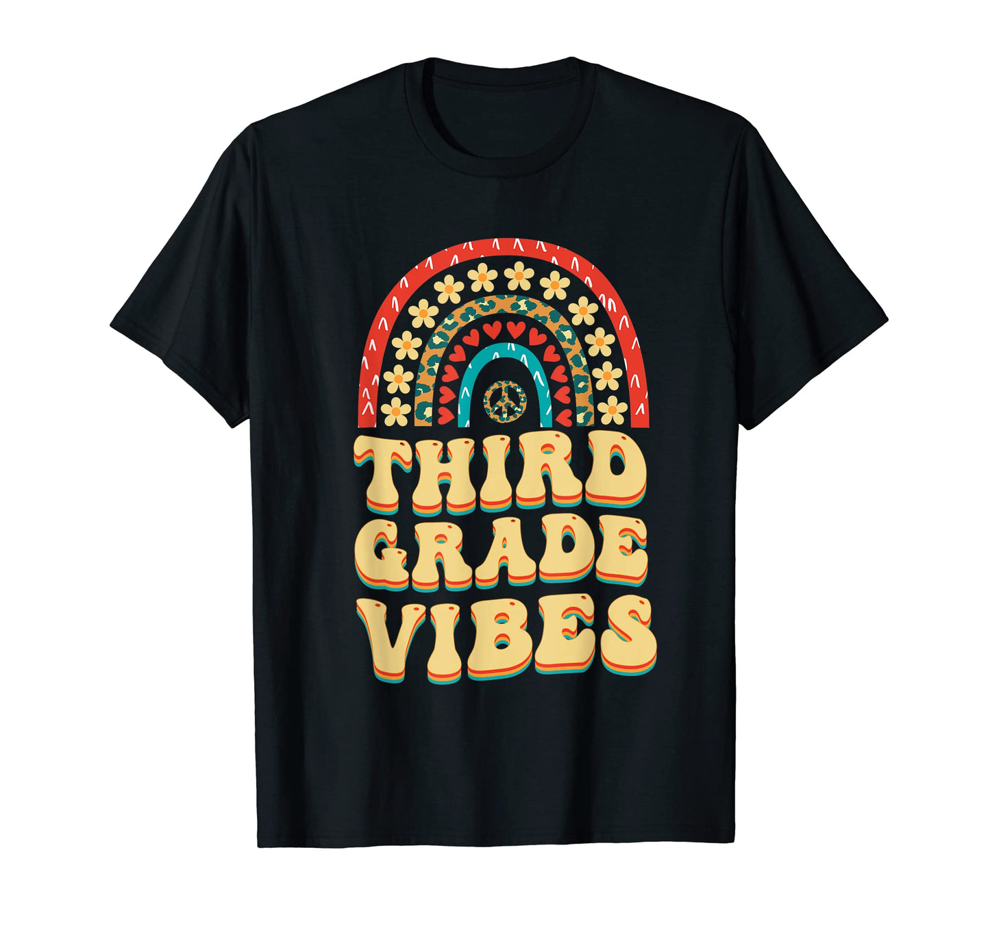 1St Day School Third Grade Teacher Vibes T-Shirt - Streetwear Style Unisex - T-Shirt, Sweatshirt, Hoodie
