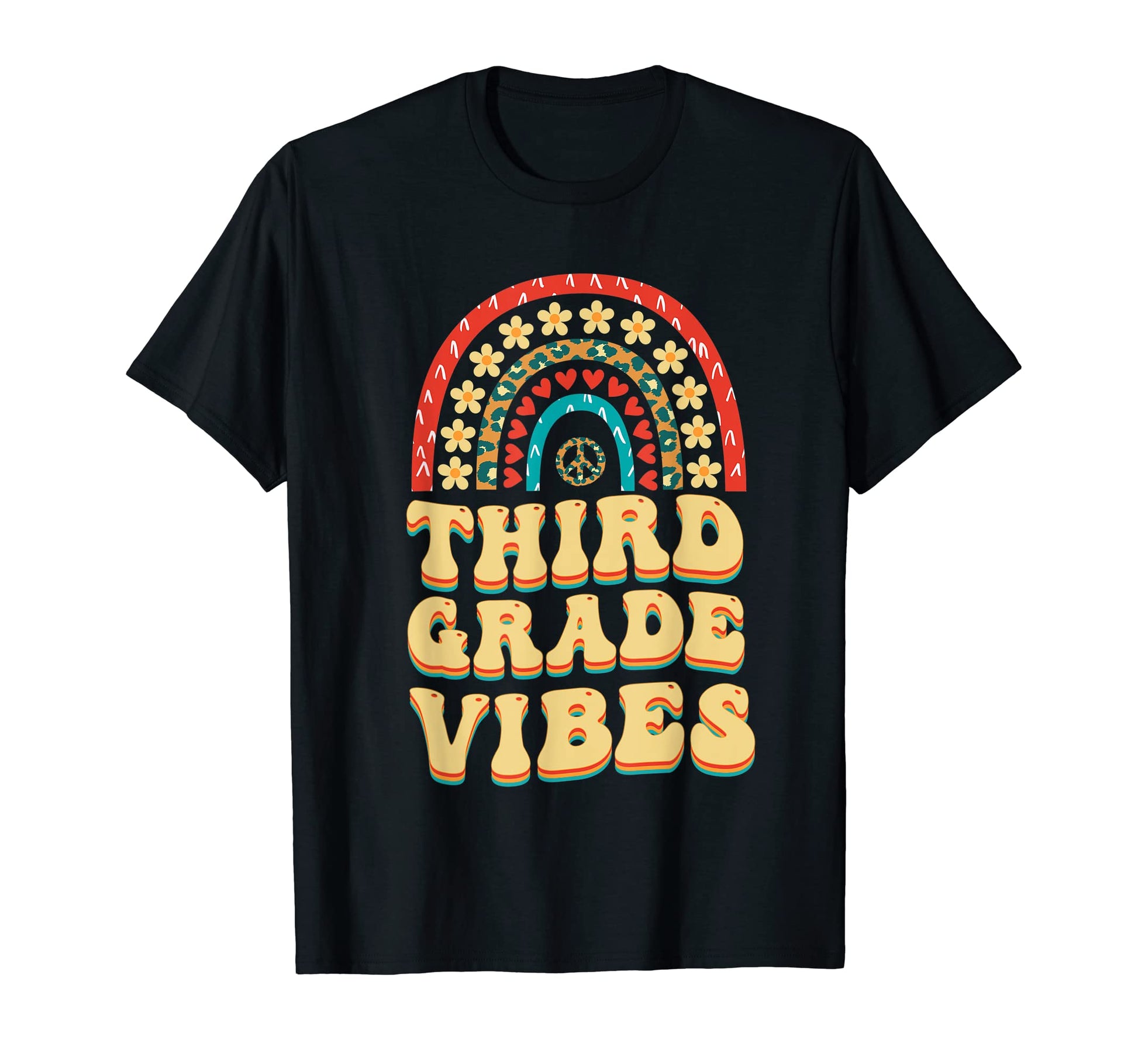1St Day School Third Grade Teacher Vibes T-Shirt - Streetwear Style Unisex - T-Shirt, Sweatshirt, Hoodie