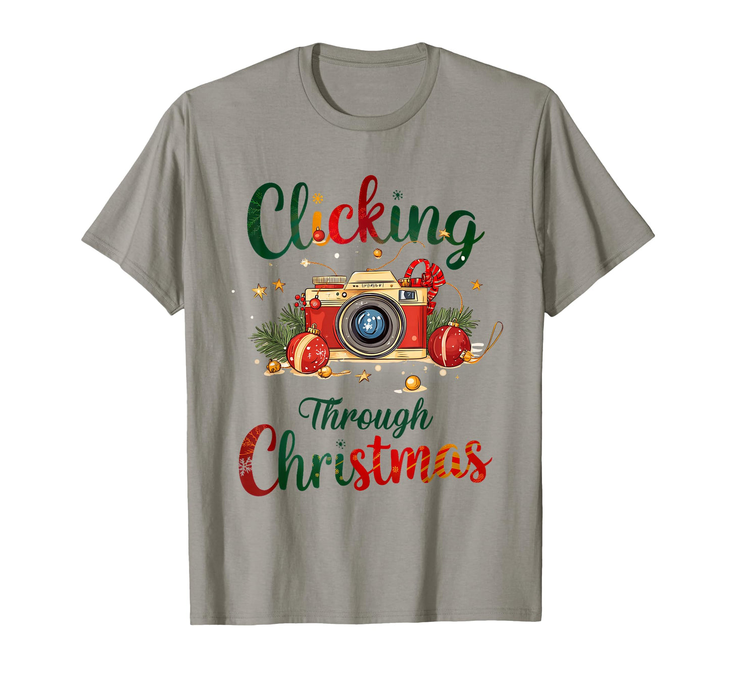 Snapping Holiday Memories Camera T-Shirt - Streetwear Style for Adults - T-Shirt, Sweatshirt, Hoodie