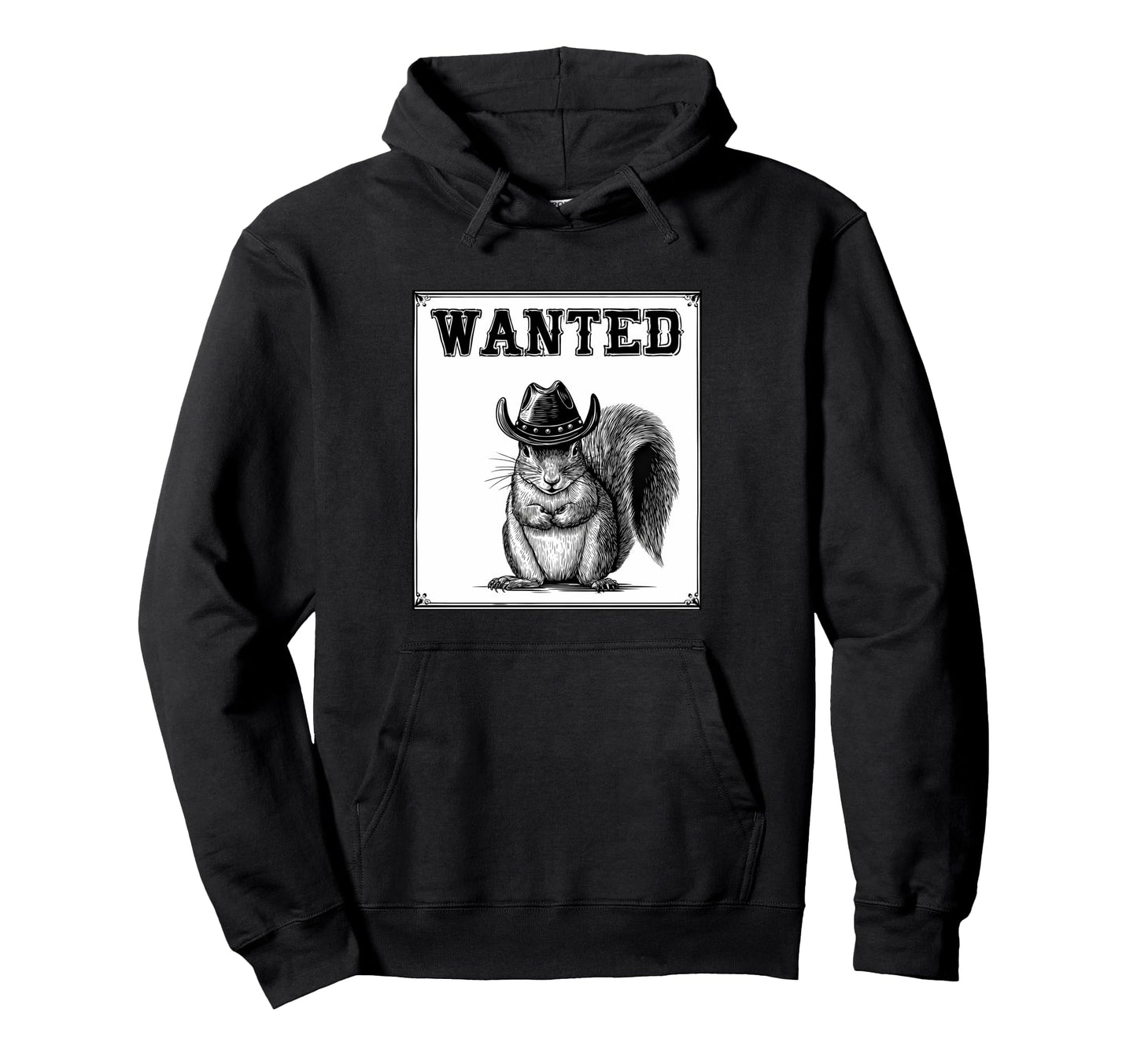 Country Cowboy Squirrel Rodeo Cowgirl Hoodie - Streetwear Style Unisex - T-Shirt, Sweatshirt, Hoodie