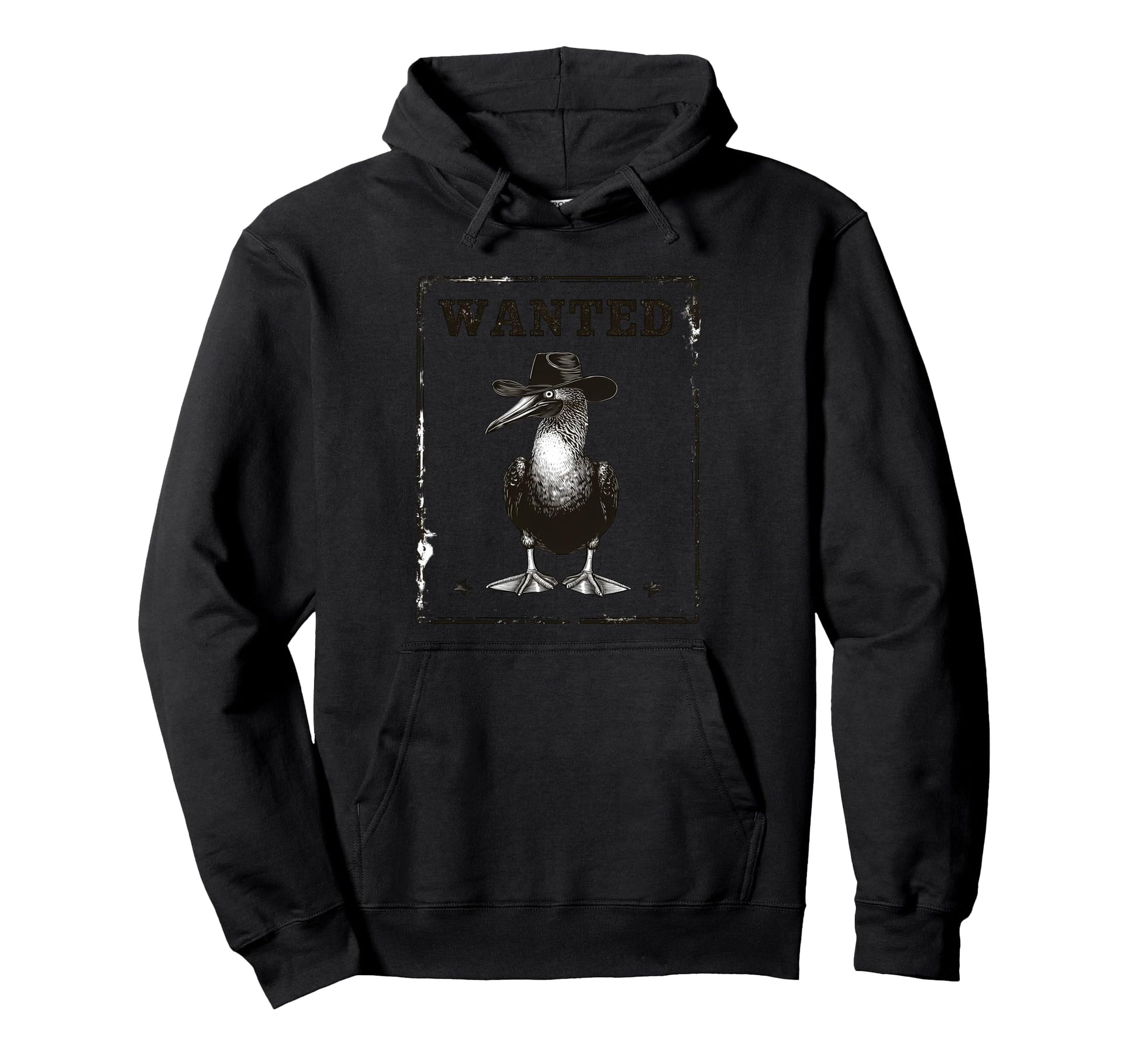 Blue Footed Booby Cowboy Cowgirl Western Hoodie - Minimalist Print Unisex - T-Shirt, Sweatshirt, Hoodie
