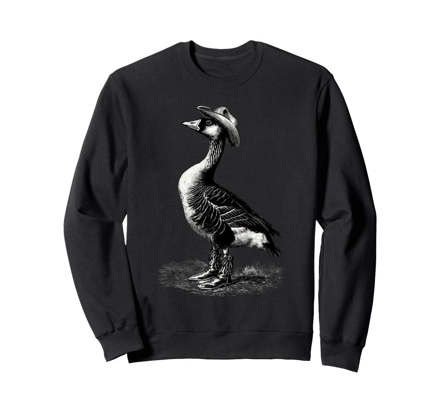 Country Cowboy Goose Rodeo Sweatshirt - Streetwear Style for Adults - T-Shirt, Sweatshirt, Hoodie