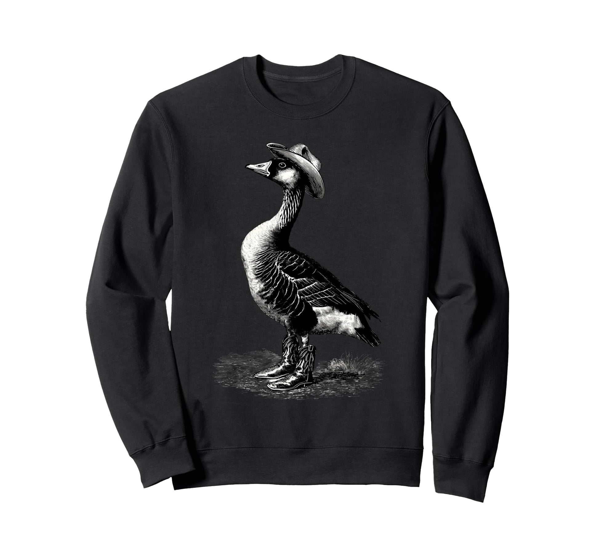 Country Cowboy Goose Rodeo Sweatshirt - Streetwear Style for Adults - T-Shirt, Sweatshirt, Hoodie