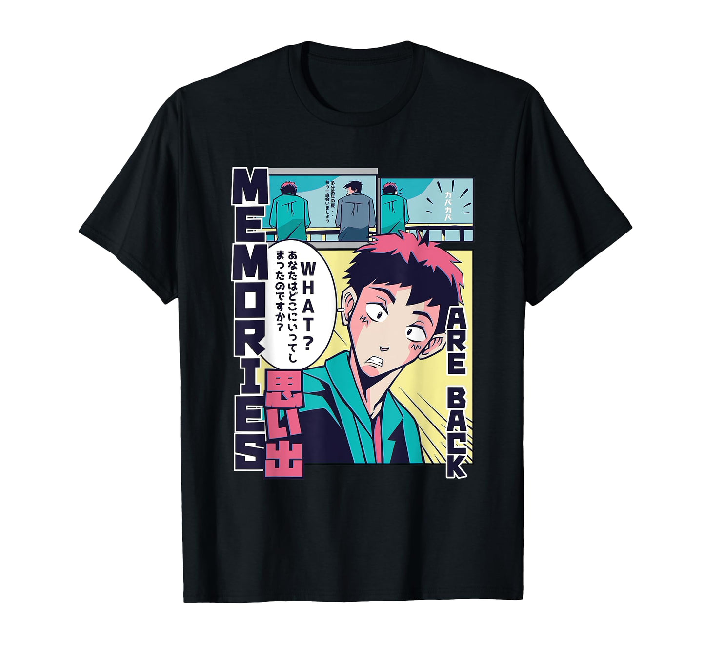 Synthwave Vaporwave Aesthetic Anime T-Shirt - Streetwear Style Unisex - T-Shirt, Sweatshirt, Hoodie