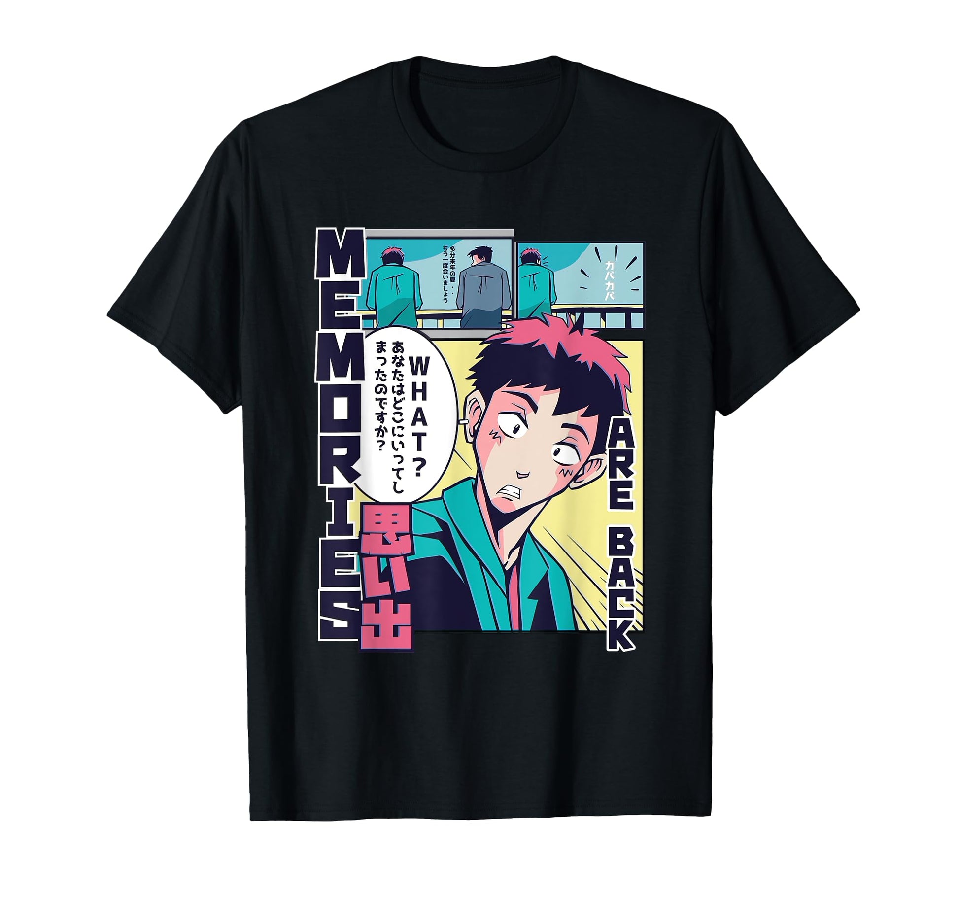Synthwave Vaporwave Aesthetic Anime T-Shirt - Streetwear Style Unisex - T-Shirt, Sweatshirt, Hoodie