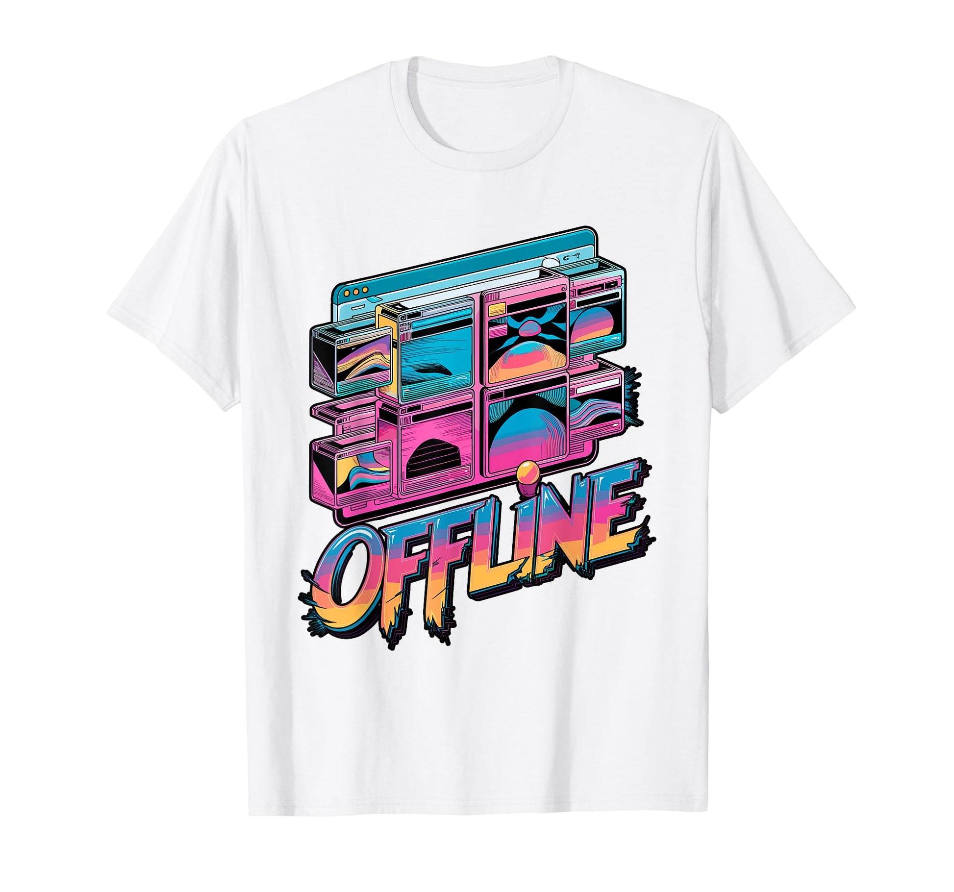 Memes Aesthetic Vaporwave Japanese T-Shirt - Graphic Print for Adults - T-Shirt, Sweatshirt, Hoodie