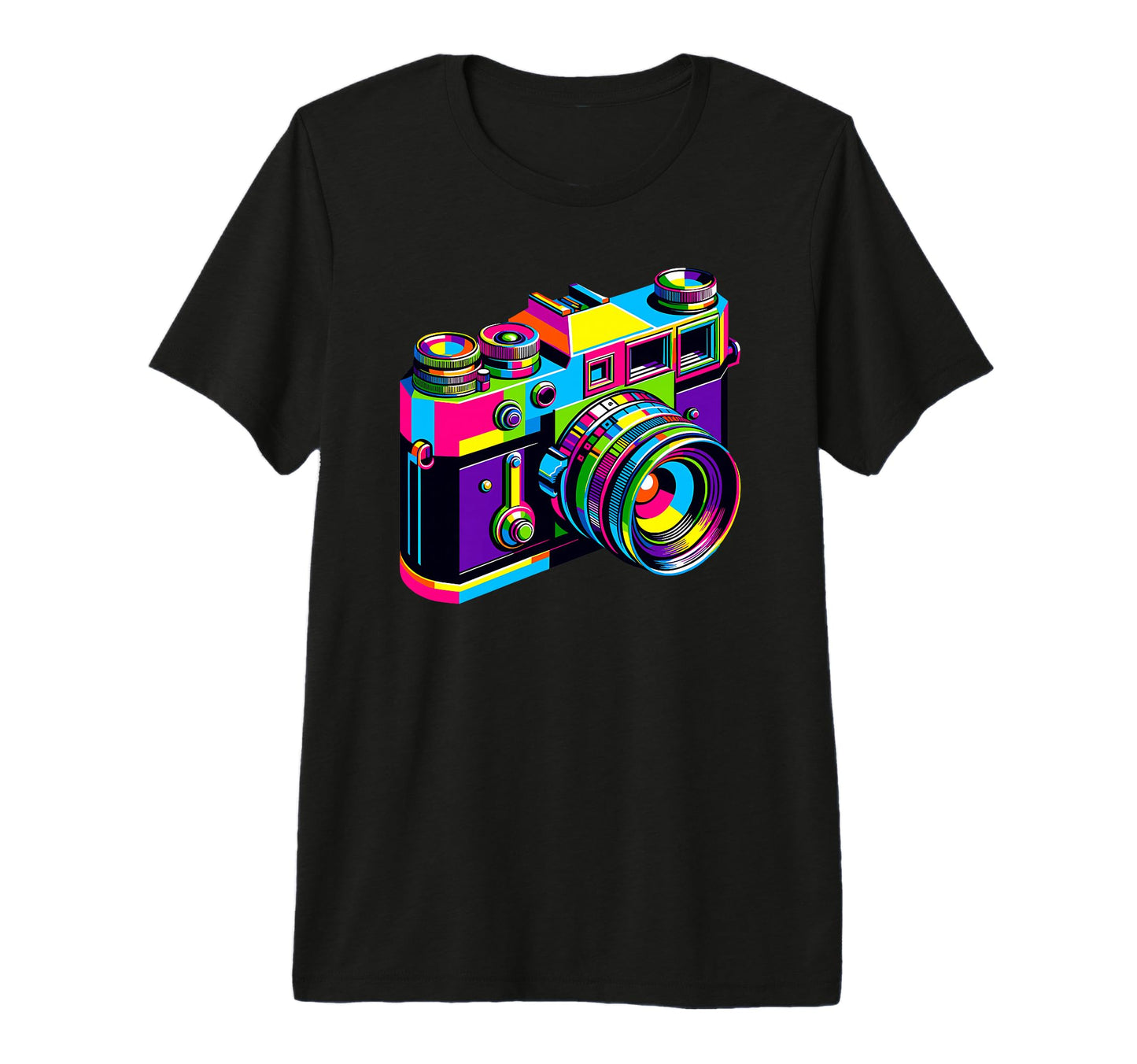 Camera Photographer Photography T-Shirt - Casual Everyday Wear for Adults - T-Shirt, Sweatshirt, Hoodie