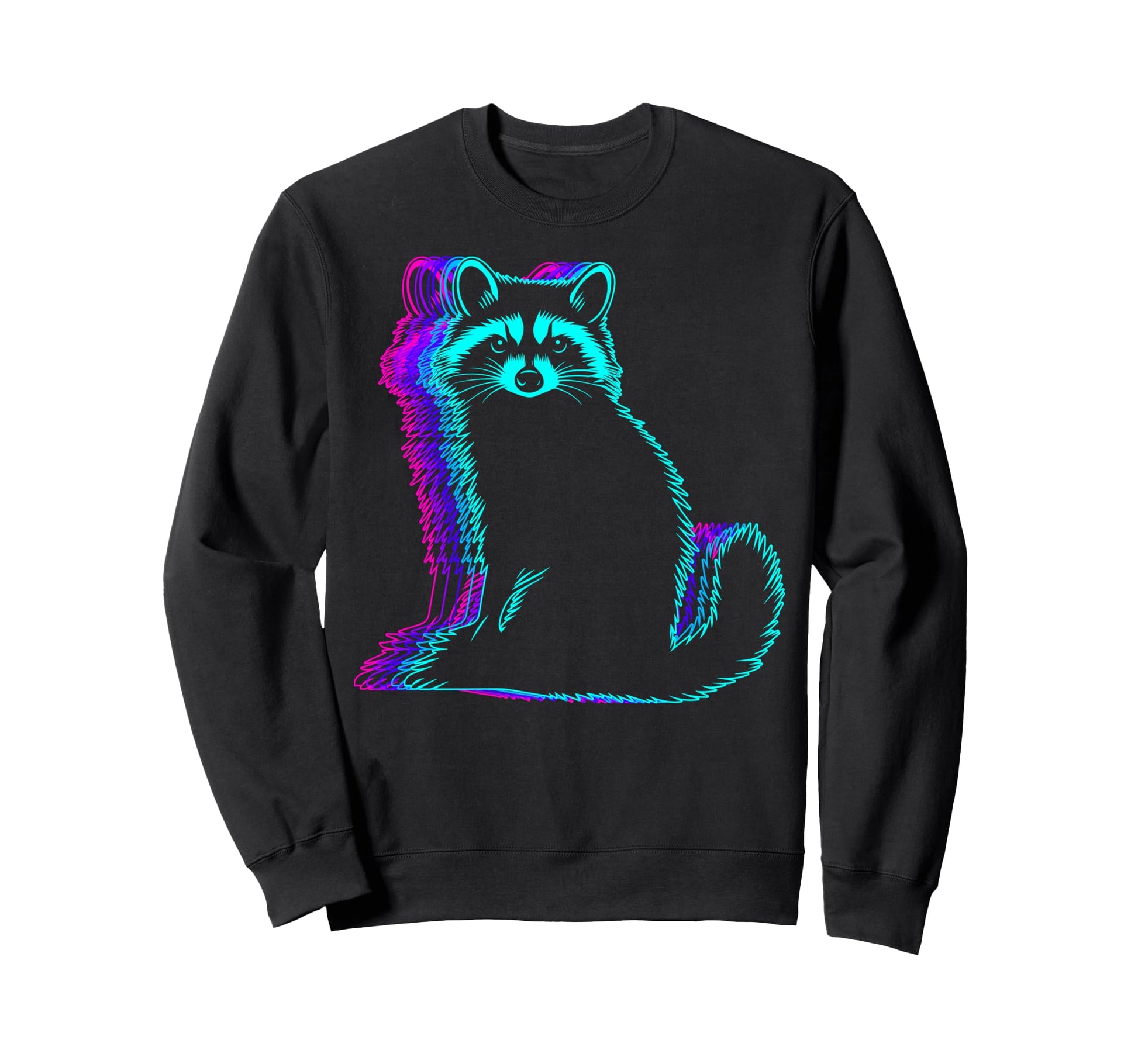 Raccoon Opossum Street Cat Sweatshirt - Casual Everyday Wear Men Women - T-Shirt, Sweatshirt, Hoodie