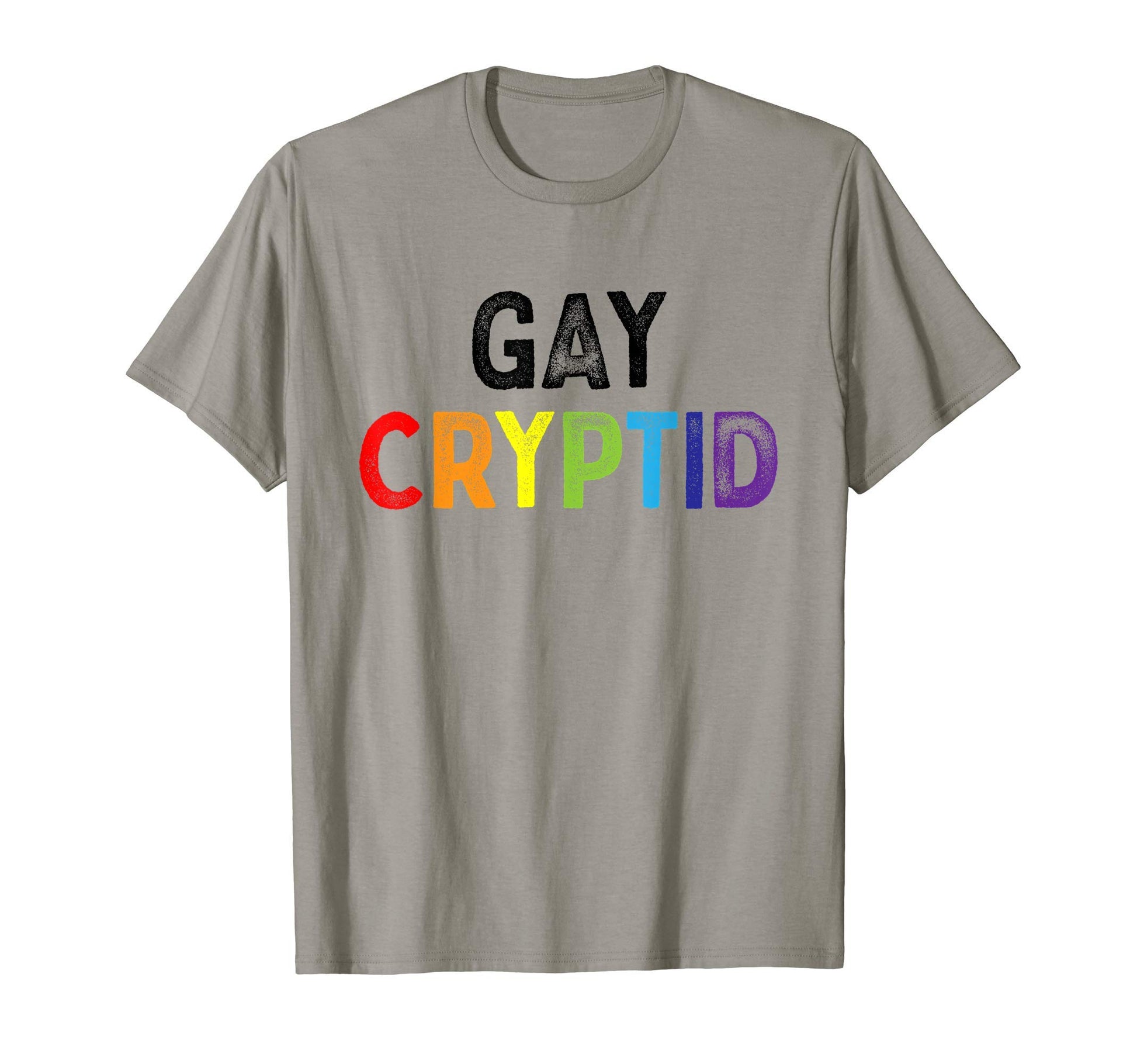 Pride Cryptid Rainbow T-Shirt - Minimalist Print Men Women - T-Shirt, Sweatshirt, Hoodie
