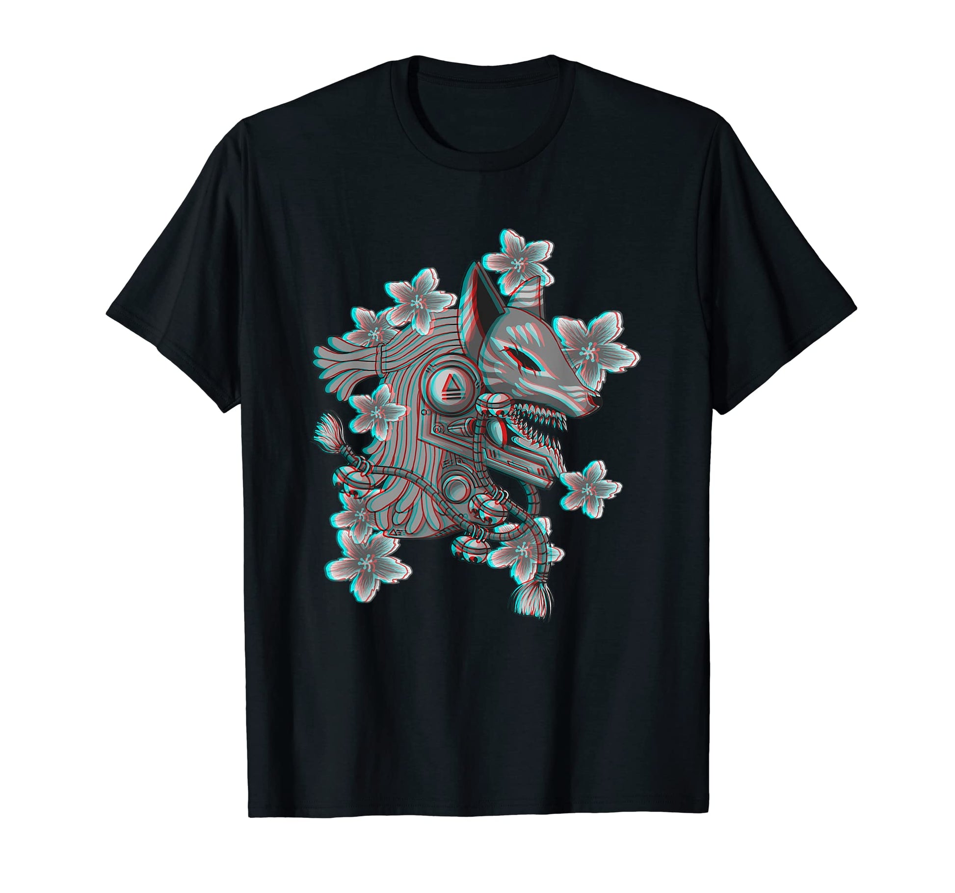 Kitsune Anime Aesthetic Japan T-Shirt - Casual Everyday Wear Men Women - T-Shirt, Sweatshirt, Hoodie