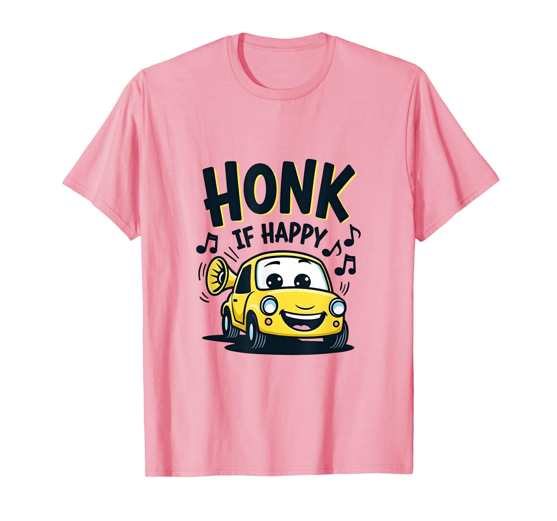 Honk If Happy Funny Car Lover T-Shirt - Trendy Graphic Men Women - T-Shirt, Sweatshirt, Hoodie