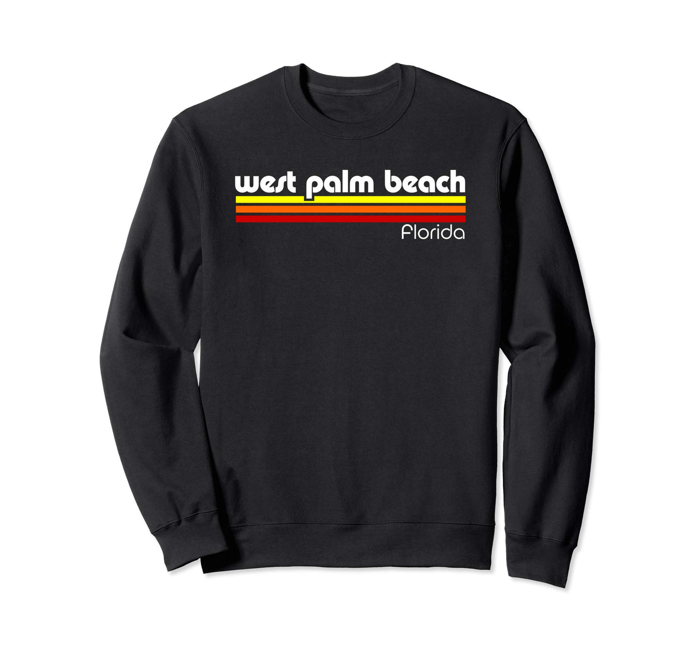 West Palm Beach Florida Sweatshirt - Unique Graphic for Adults - T-Shirt, Sweatshirt, Hoodie