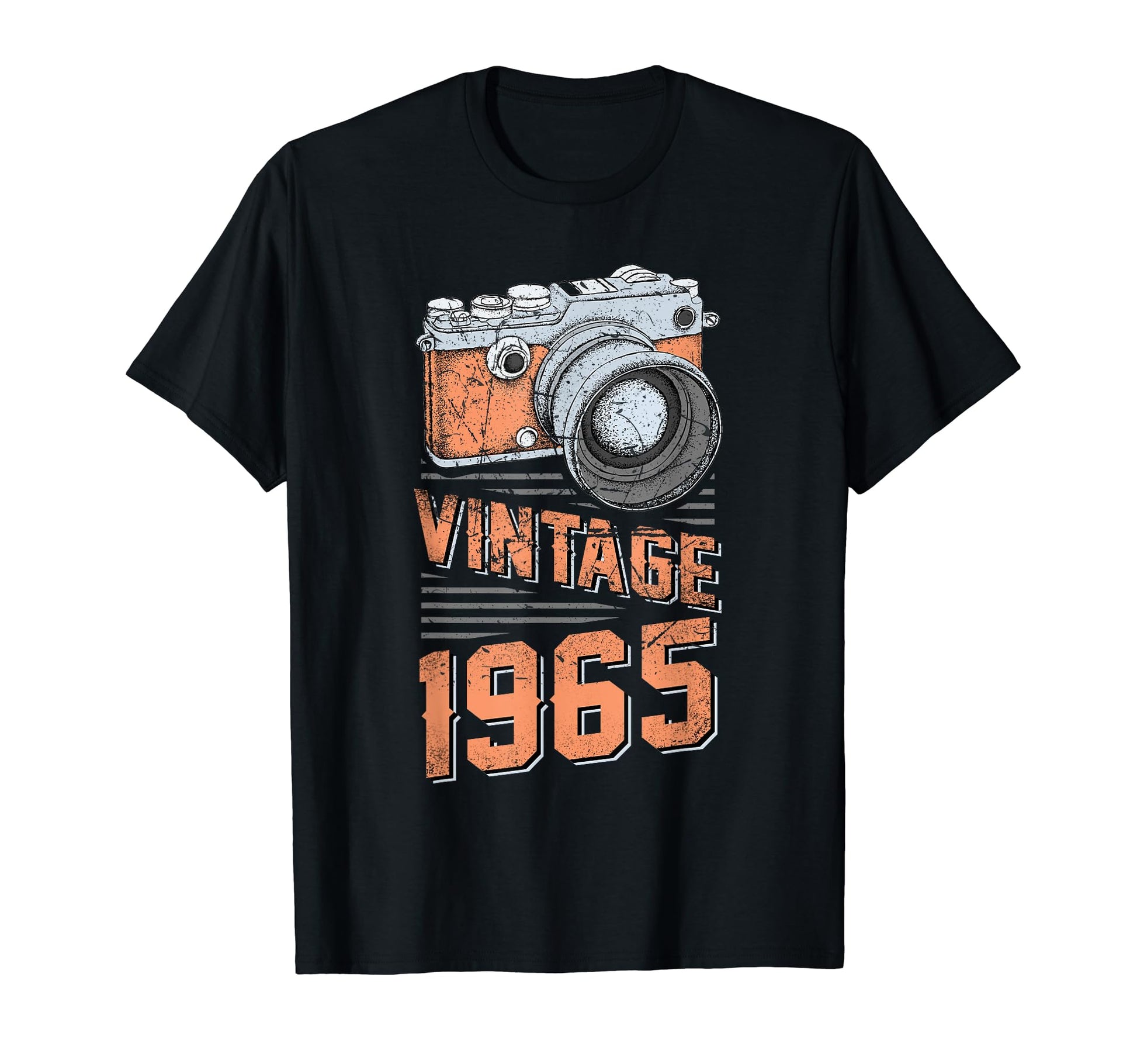 1965 53Th Birthday Gifts Camera T-Shirt - Graphic Print Men Women - T-Shirt, Sweatshirt, Hoodie