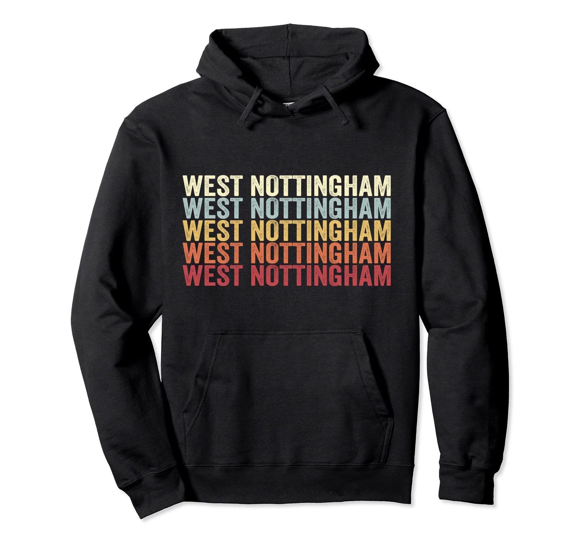 West Nottingham Pennsylvania West Hoodie - Aesthetic Graphic for Adults - T-Shirt, Sweatshirt, Hoodie