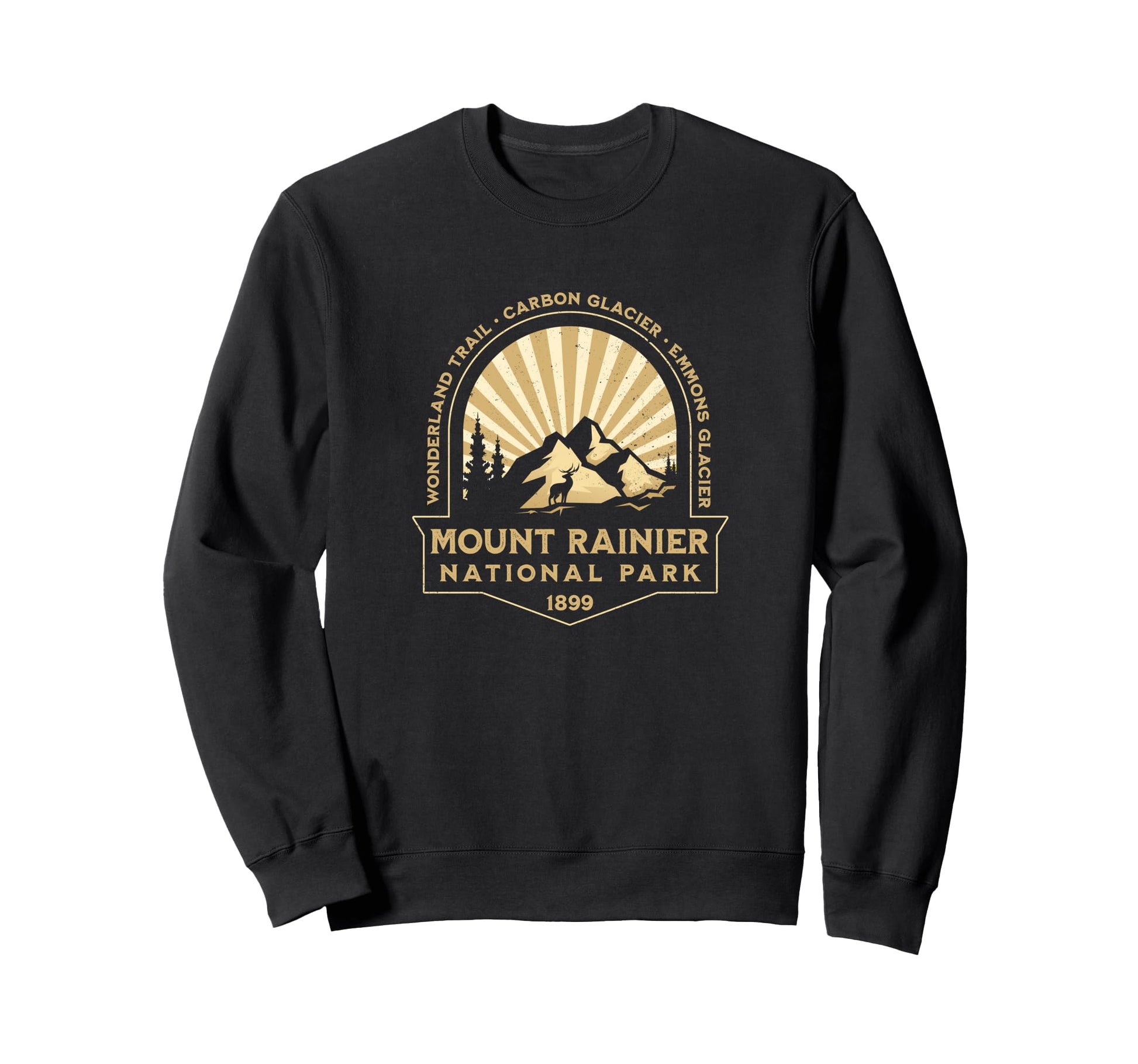 Mount Rainer National Park Sweatshirt - Streetwear Style for Adults - T-Shirt, Sweatshirt, Hoodie