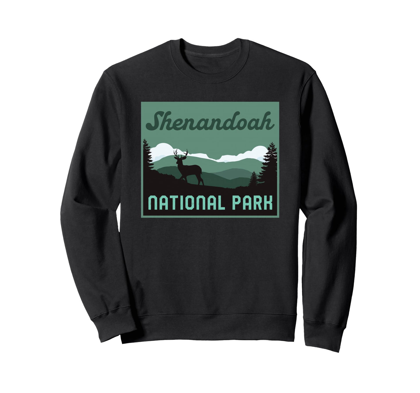 Shenandoah National Park Virginia Sweatshirt - Trendy Graphic Unisex - T-Shirt, Sweatshirt, Hoodie
