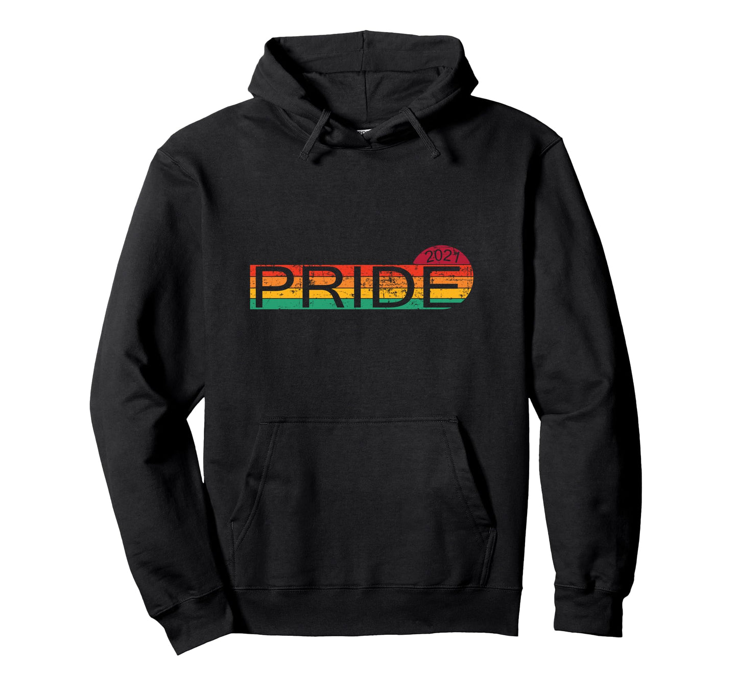 Pride 2021 Rainbow Colors Hoodie - Streetwear Style Unisex - T-Shirt, Sweatshirt, Hoodie