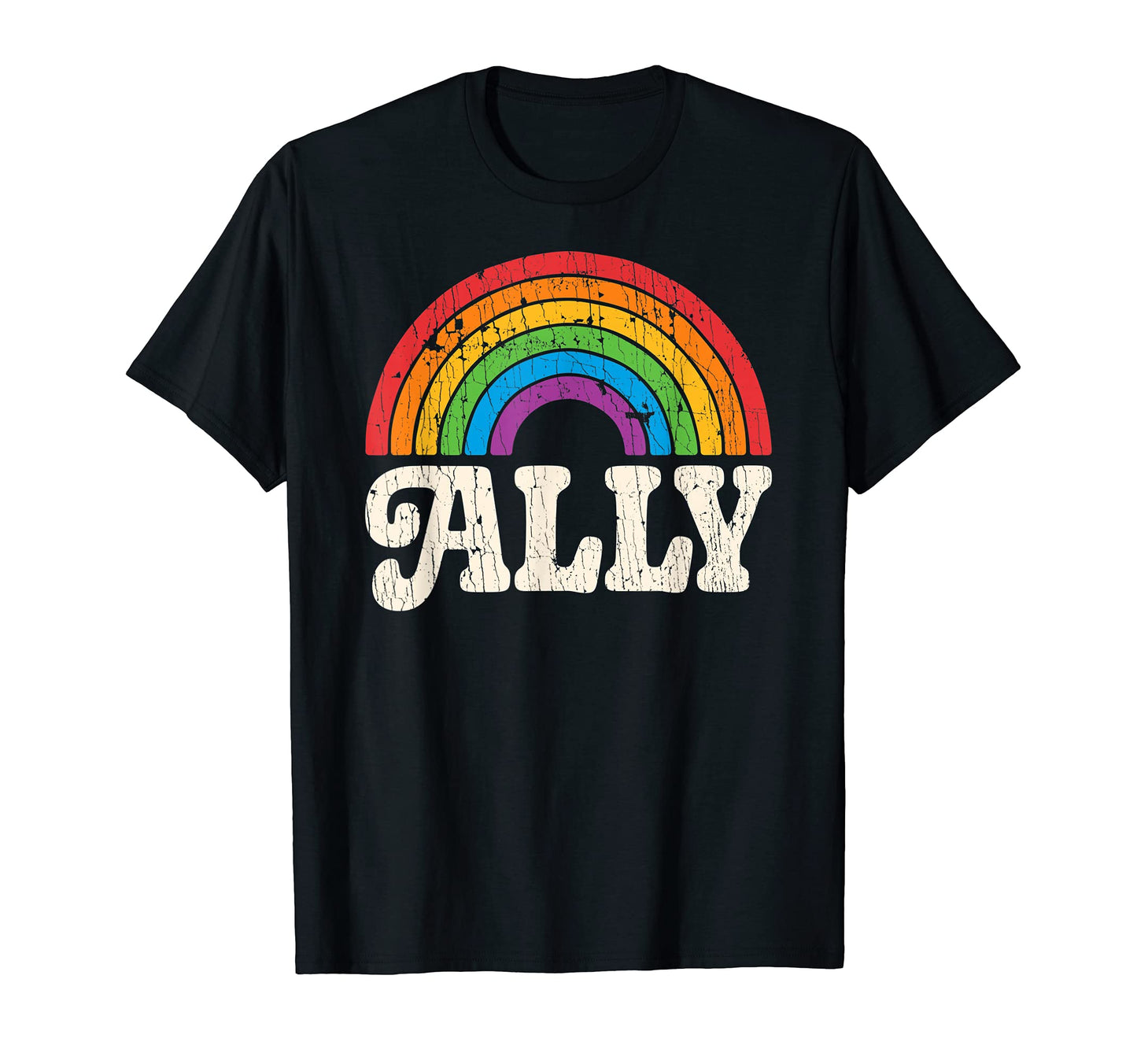 Lgbtq Ally Lesbian Gay Pride Lgbt T-Shirt - Fun Novelty Design Unisex - T-Shirt, Sweatshirt, Hoodie