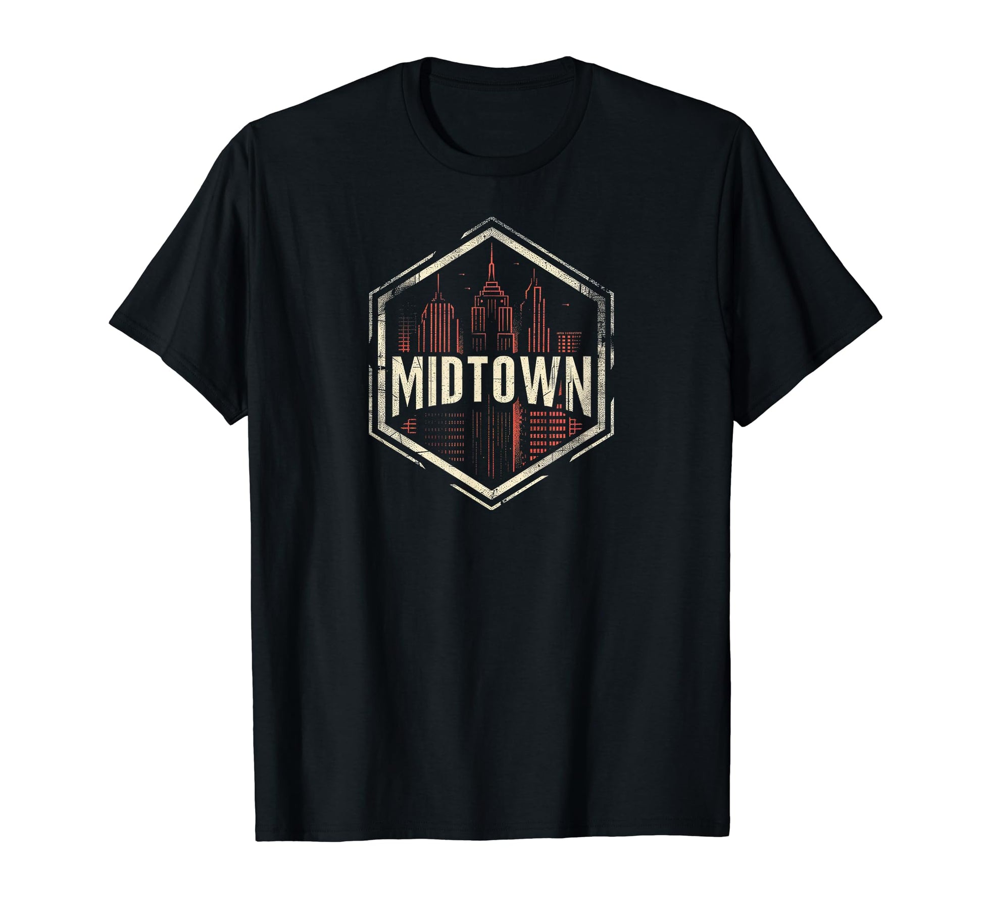 Midtown Grit 90S Grunge Urbandecay T-Shirt - Minimalist Print Men Women - T-Shirt, Sweatshirt, Hoodie