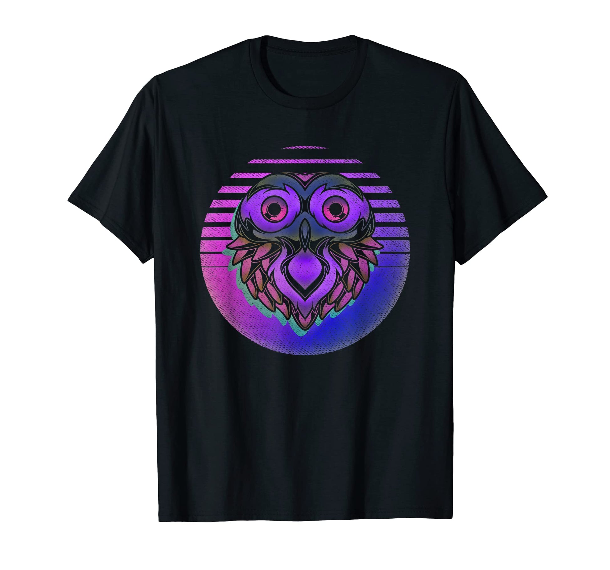 Animal Bird Vaporwave 80S Synthwave T-Shirt - Novelty Apparel for Adults - T-Shirt, Sweatshirt, Hoodie