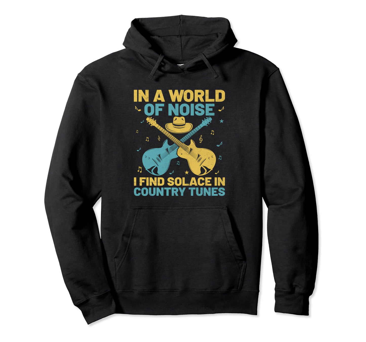 County Music Music Lover Western Hoodie - Casual Everyday Wear for Adults - T-Shirt, Sweatshirt, Hoodie