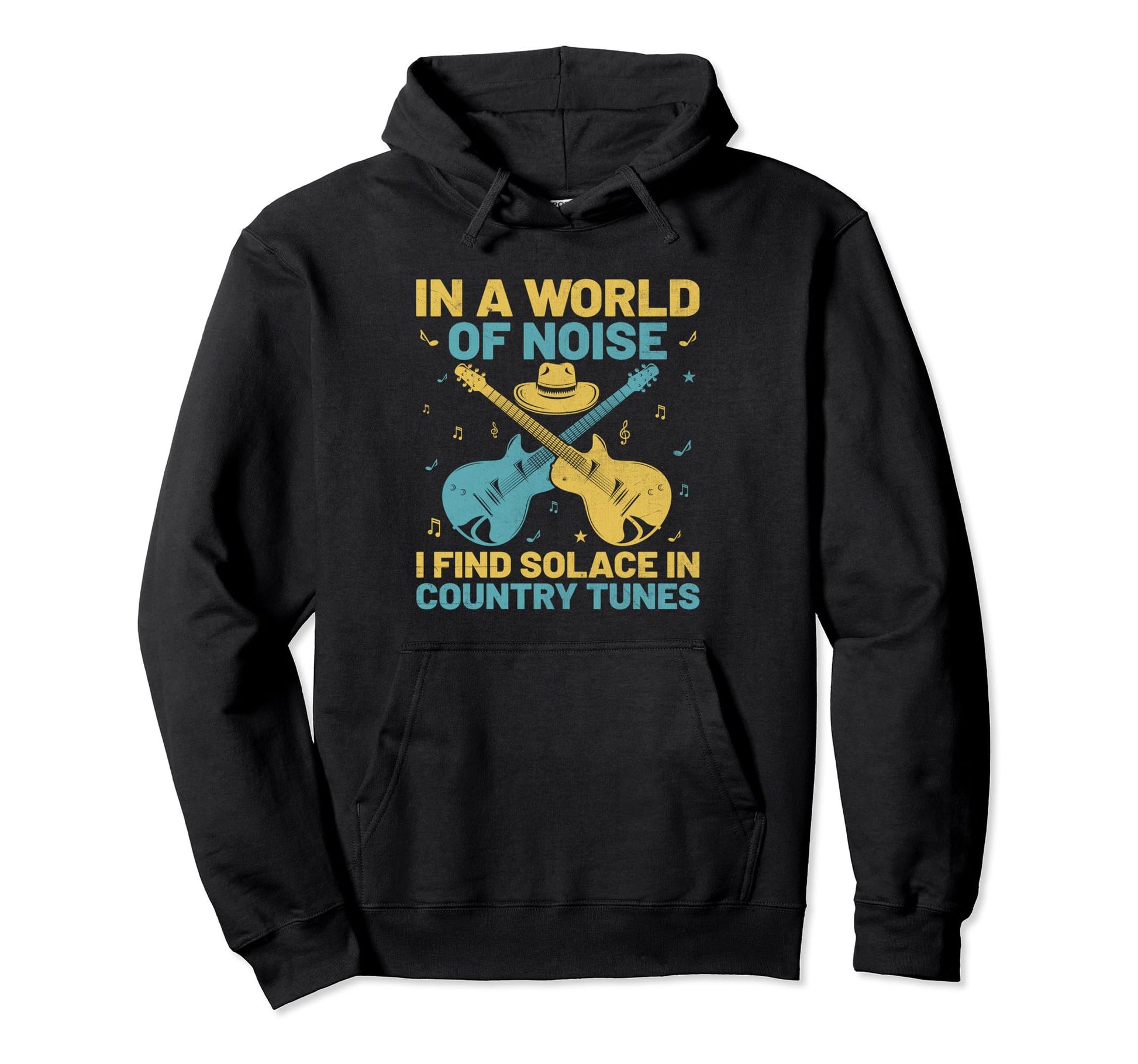 County Music Music Lover Western Hoodie - Casual Everyday Wear for Adults - T-Shirt, Sweatshirt, Hoodie
