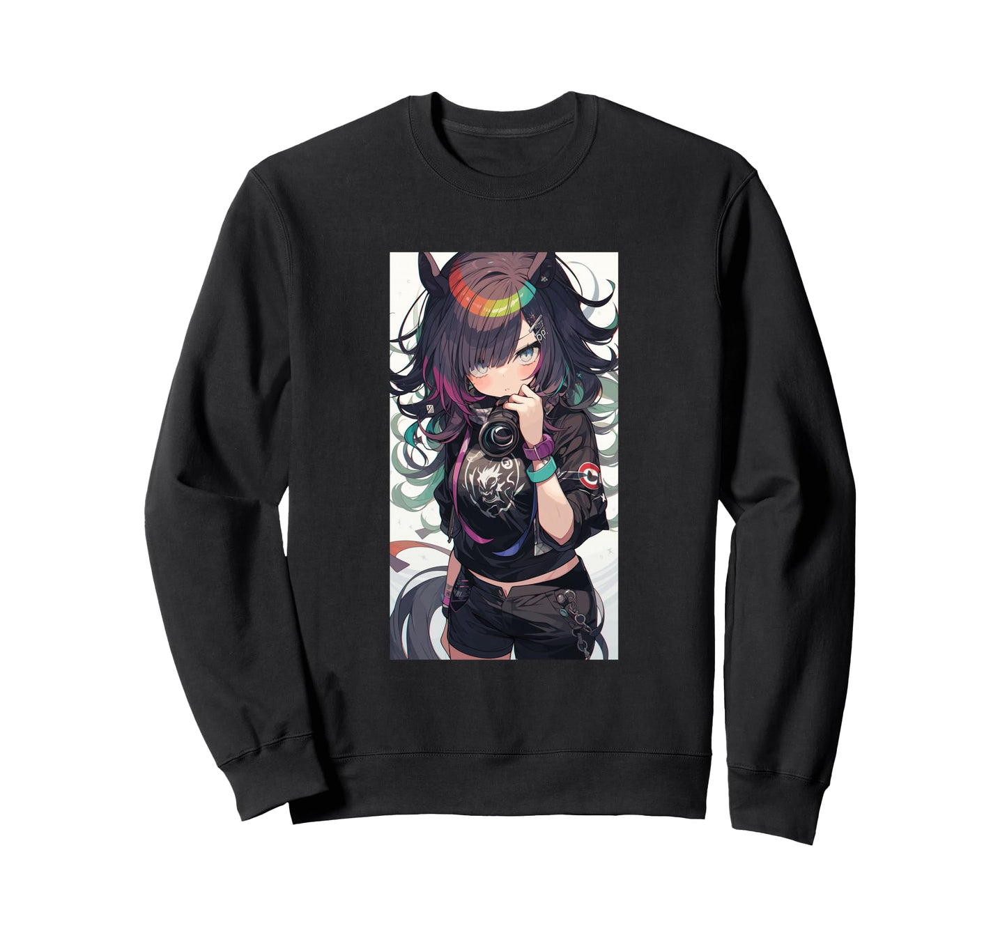 Anime Yami Kawaii Edgy Aesthetic Sweatshirt - Streetwear Style Unisex - T-Shirt, Sweatshirt, Hoodie