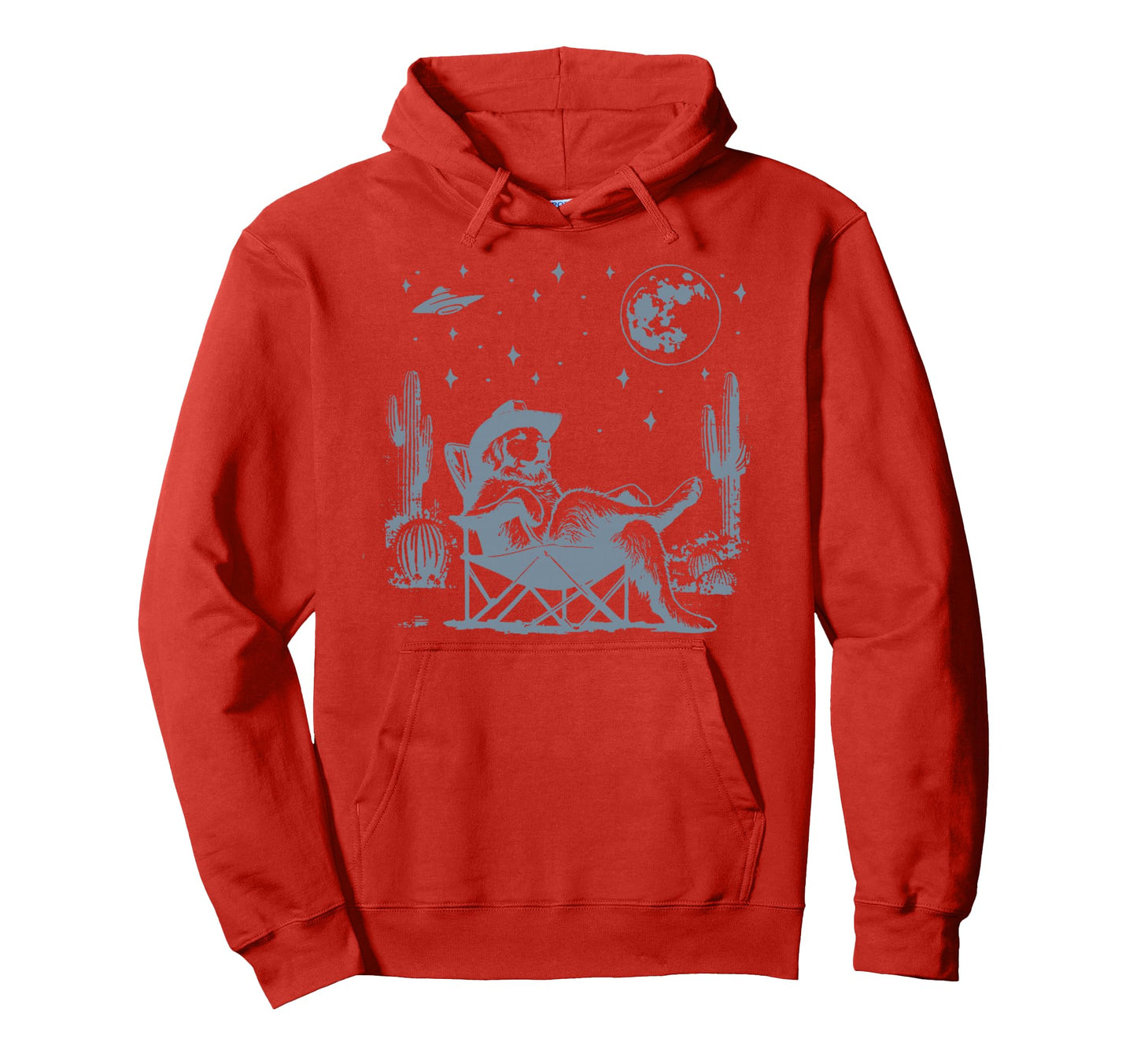 Howdy Golden Retriever Western Cowboy Hoodie - Graphic Print for Adults - T-Shirt, Sweatshirt, Hoodie