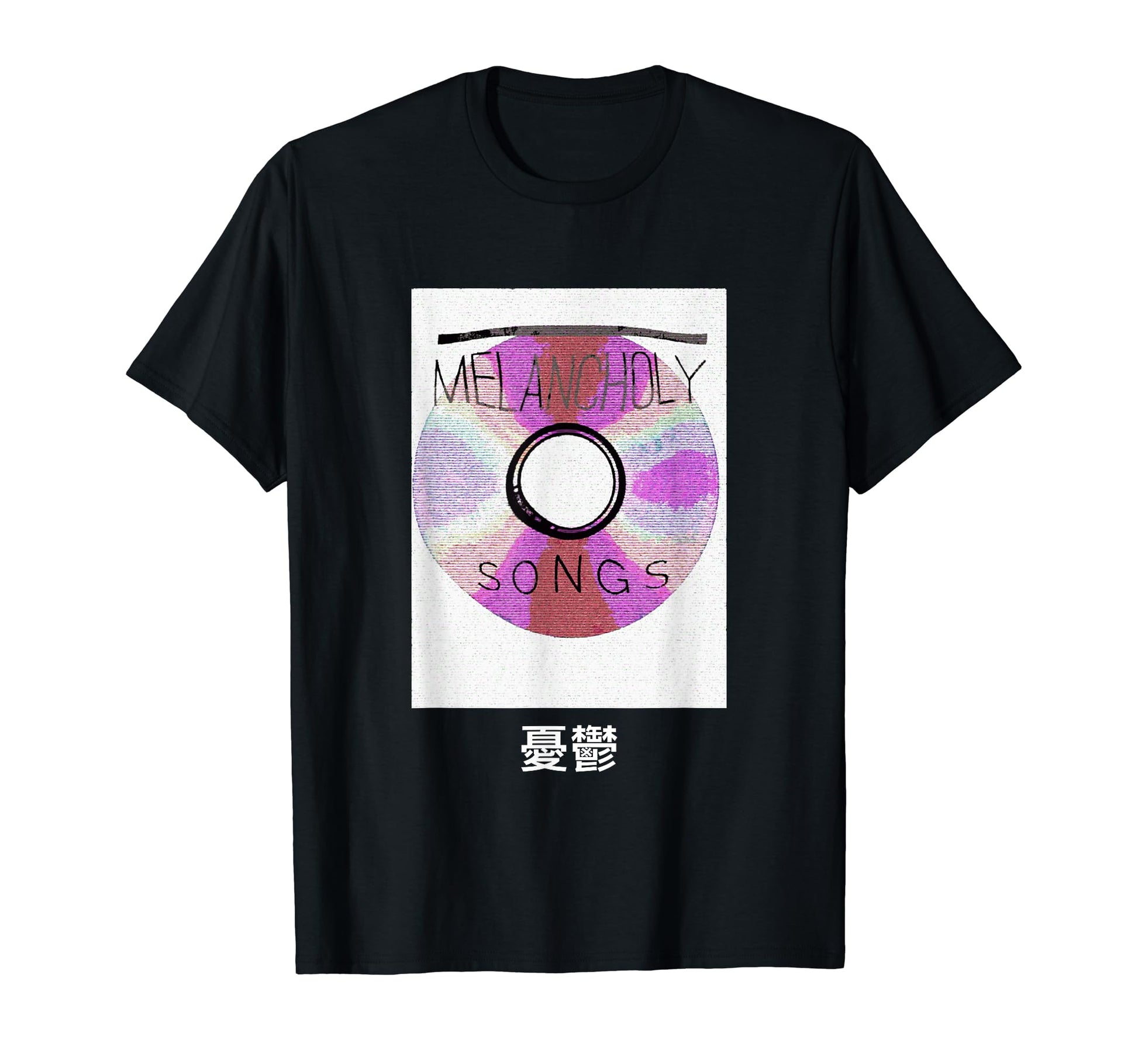 Aesthetic Vaporwave Cd 90S Art T-Shirt - Custom Art Print Men Women - T-Shirt, Sweatshirt, Hoodie