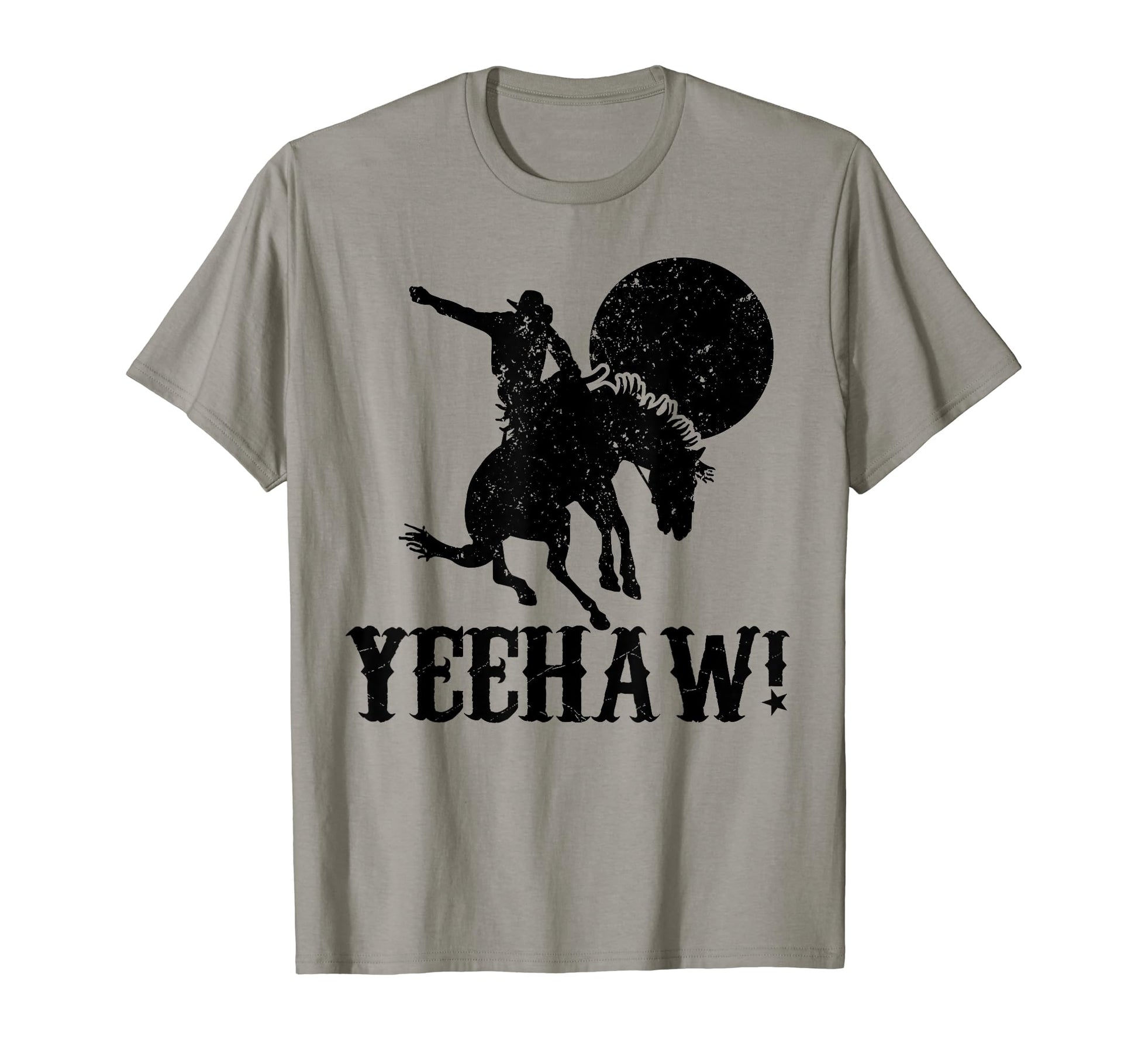 Yeehaw Cowboy Cowgirl Western Rodeo T-Shirt - Minimalist Print Men Women - T-Shirt, Sweatshirt, Hoodie