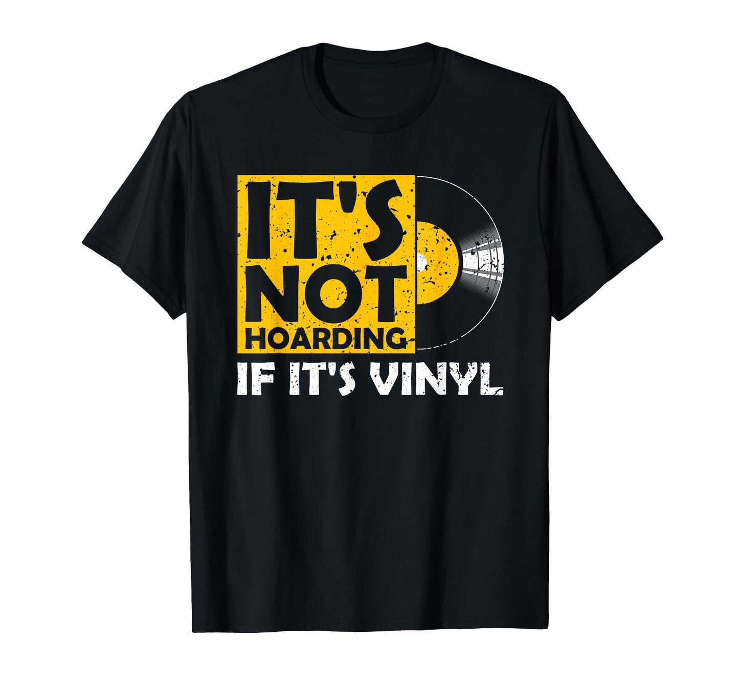 Vinyl Record Spindle Music Record Lovers T-Shirt - Unique Graphic Men Women - T-Shirt, Sweatshirt, Hoodie