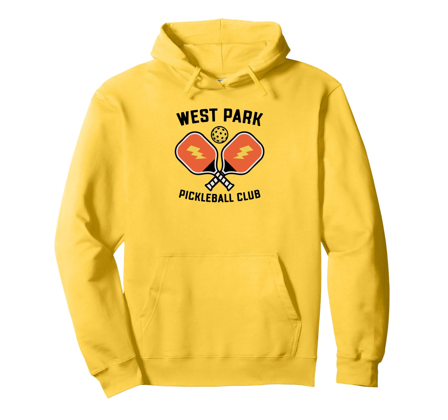 West Park Pickleball Club Pickle Ball Team Hoodie - Custom Art Print Unisex - T-Shirt, Sweatshirt, Hoodie
