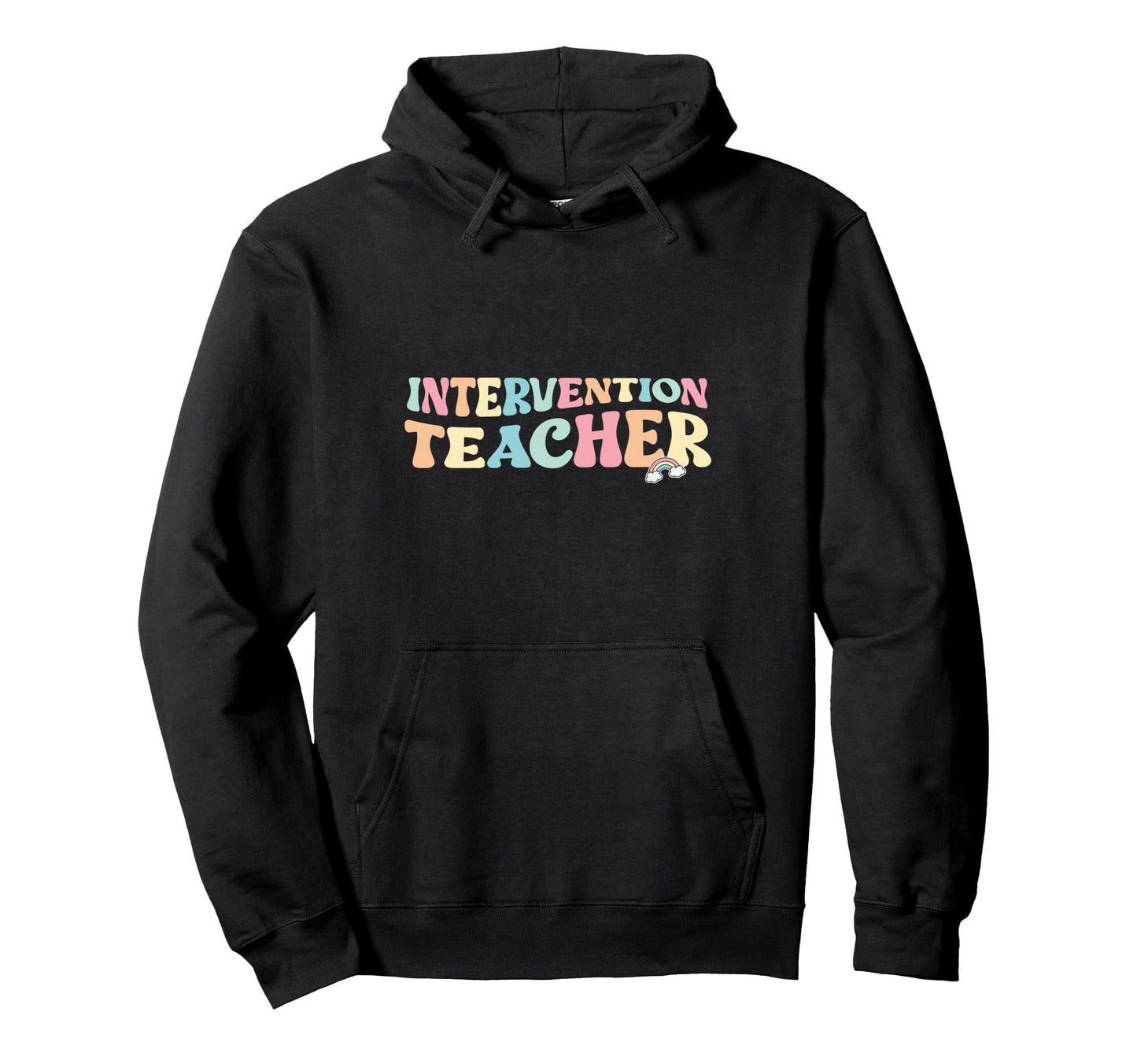 Intervention Teacher Education Groovy Hoodie - Casual Everyday Wear Unisex - T-Shirt, Sweatshirt, Hoodie