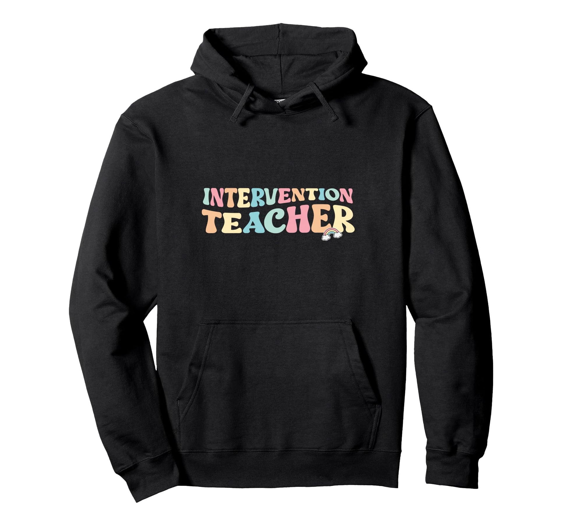 Intervention Teacher Education Groovy Hoodie - Casual Everyday Wear Unisex - T-Shirt, Sweatshirt, Hoodie