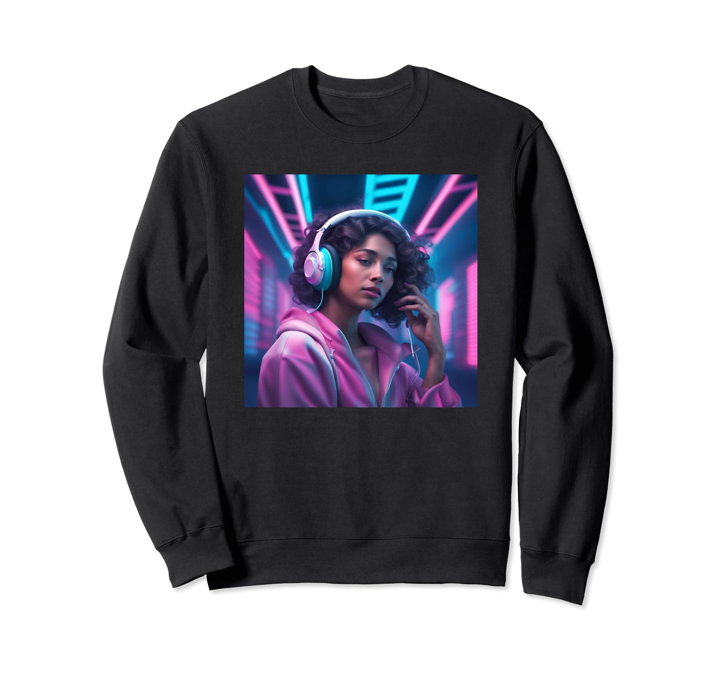 Anime Gamer Music Vaporwave Sweatshirt - Minimalist Print Men Women - T-Shirt, Sweatshirt, Hoodie