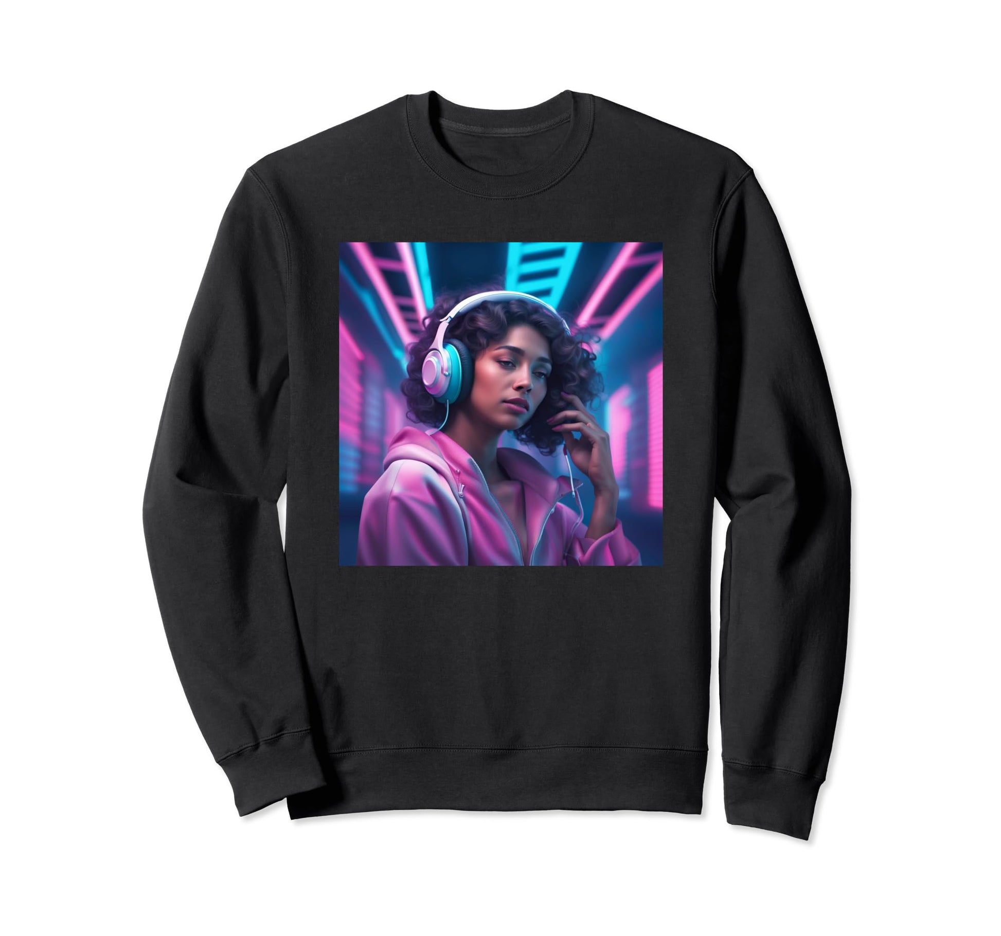 Anime Gamer Music Vaporwave Sweatshirt - Minimalist Print Men Women - T-Shirt, Sweatshirt, Hoodie