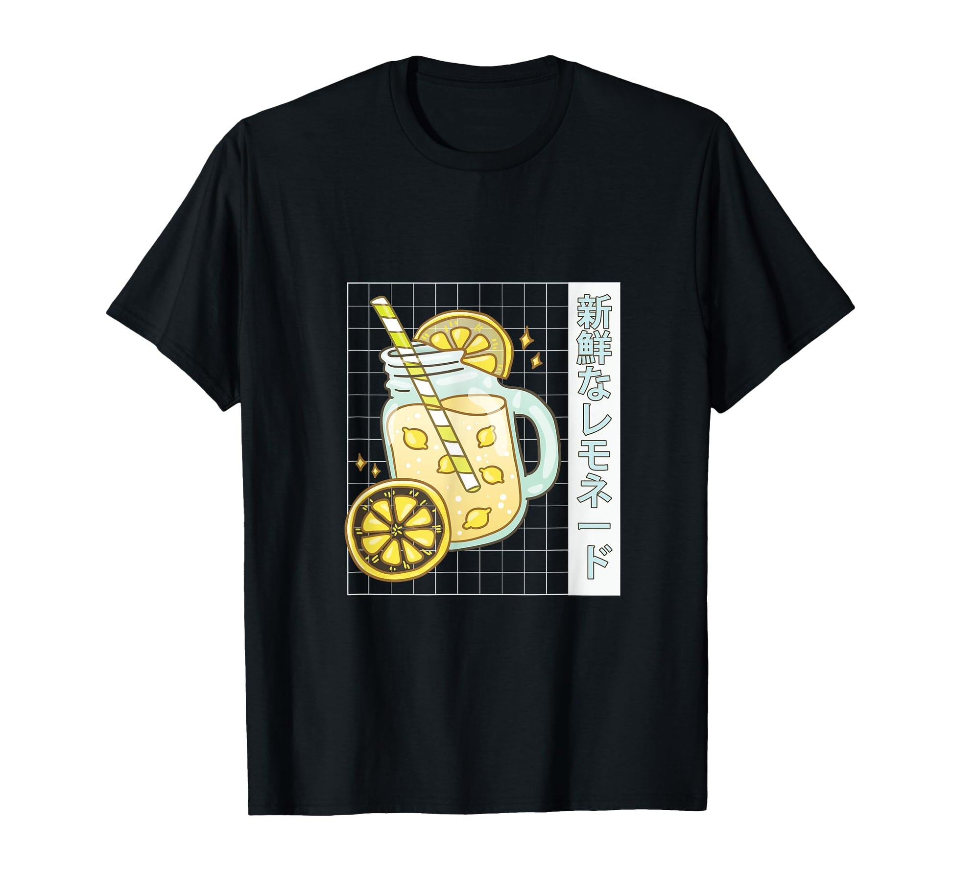 Vaporwave Aesthetic Kawaii Lemon Soft T-Shirt - Novelty Apparel Unisex - T-Shirt, Sweatshirt, Hoodie
