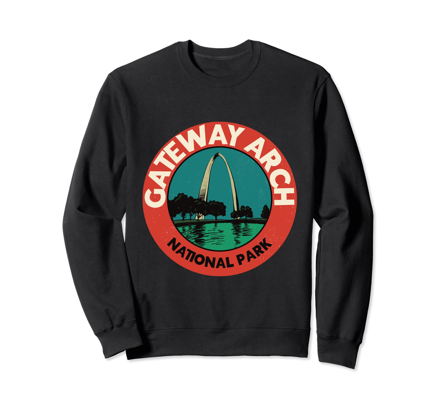 Gateway Arch National Park Sweatshirt - Graphic Print Unisex - T-Shirt, Sweatshirt, Hoodie