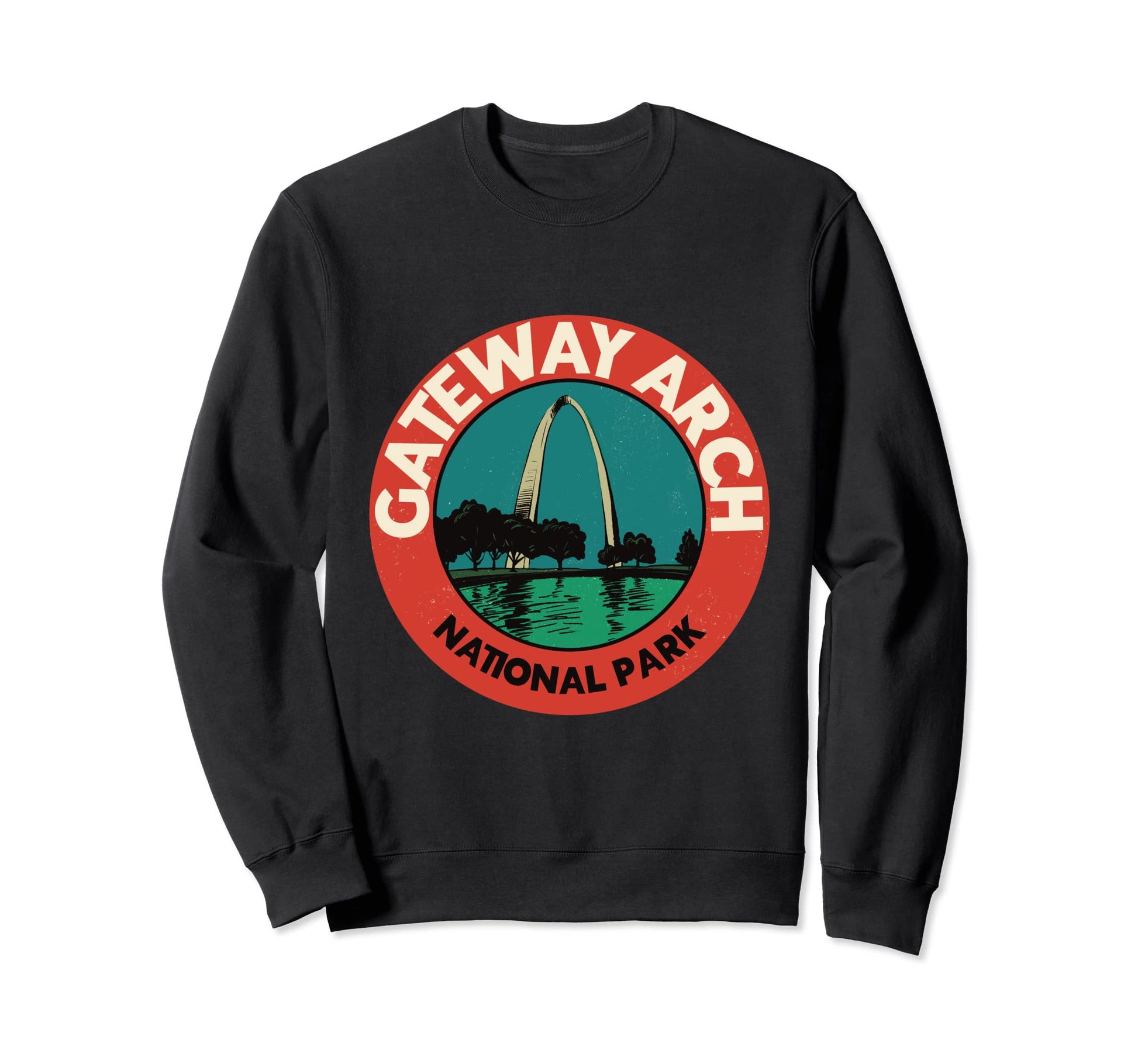 Gateway Arch National Park Sweatshirt - Graphic Print Unisex - T-Shirt, Sweatshirt, Hoodie