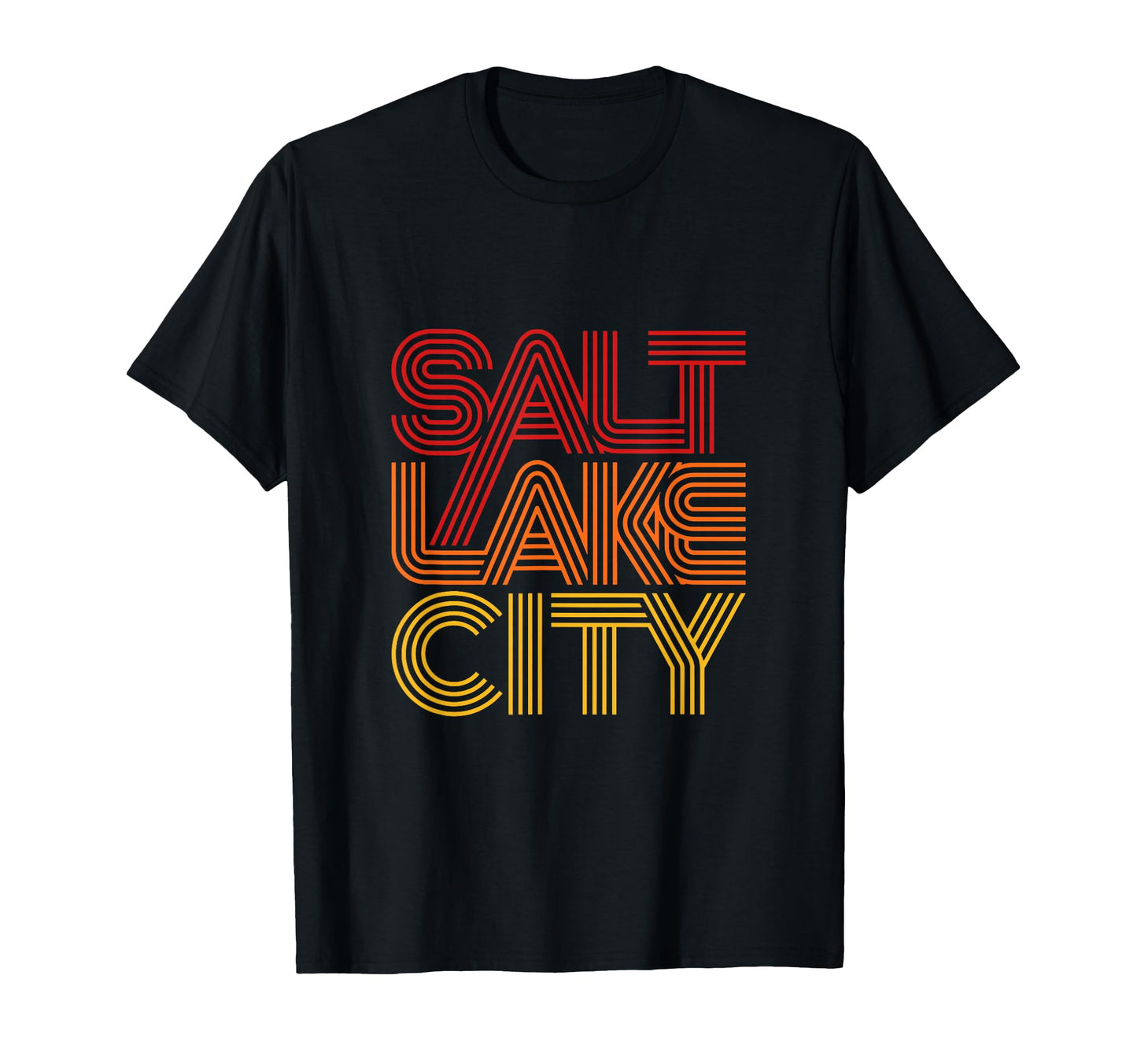 Salt Lake City Souvenir 70S 80S T-Shirt - Streetwear Style for Adults - T-Shirt, Sweatshirt, Hoodie