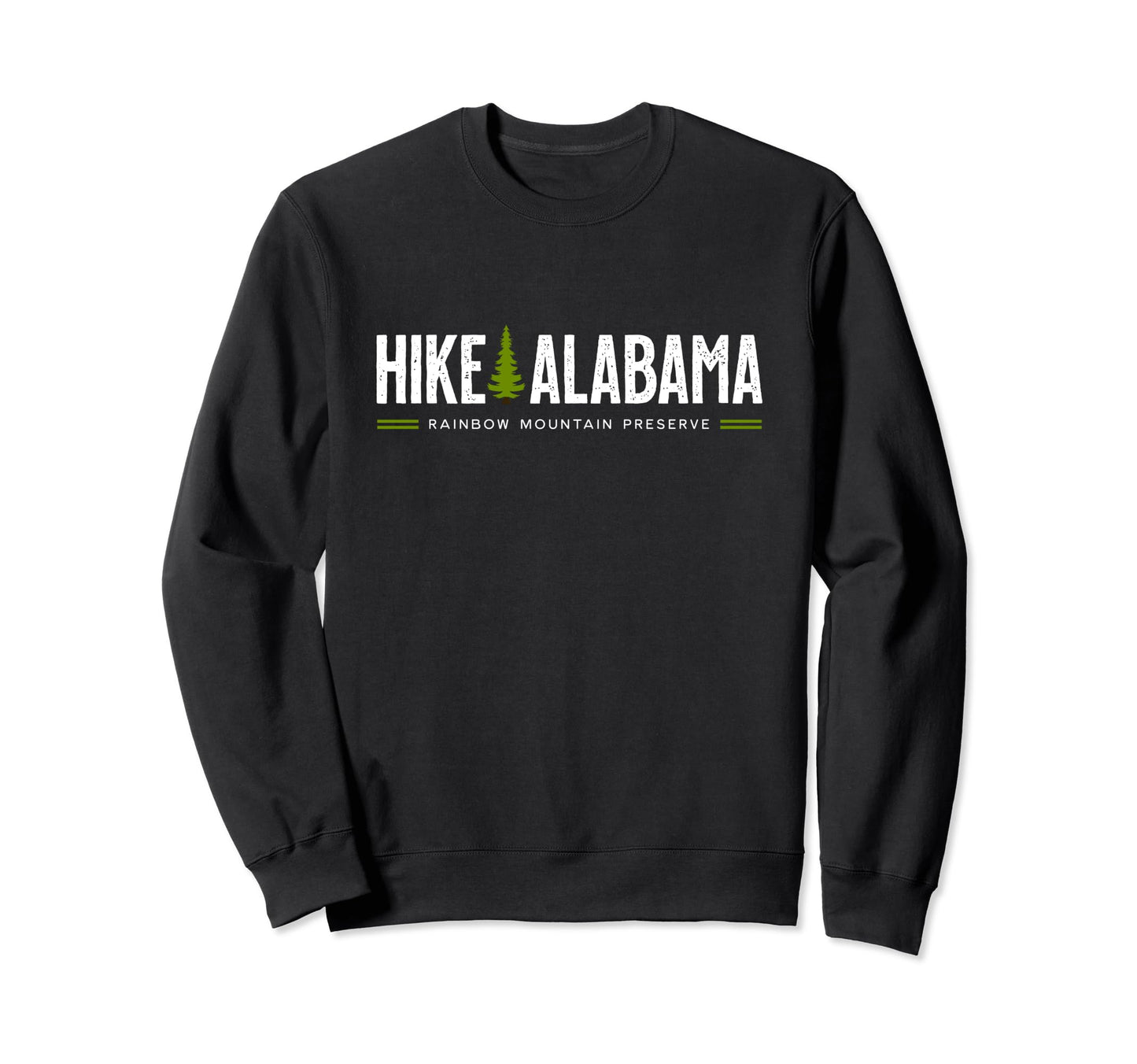 Alabama Hike Rainbow Mountain Sweatshirt - Fun Novelty Design for Adults - T-Shirt, Sweatshirt, Hoodie