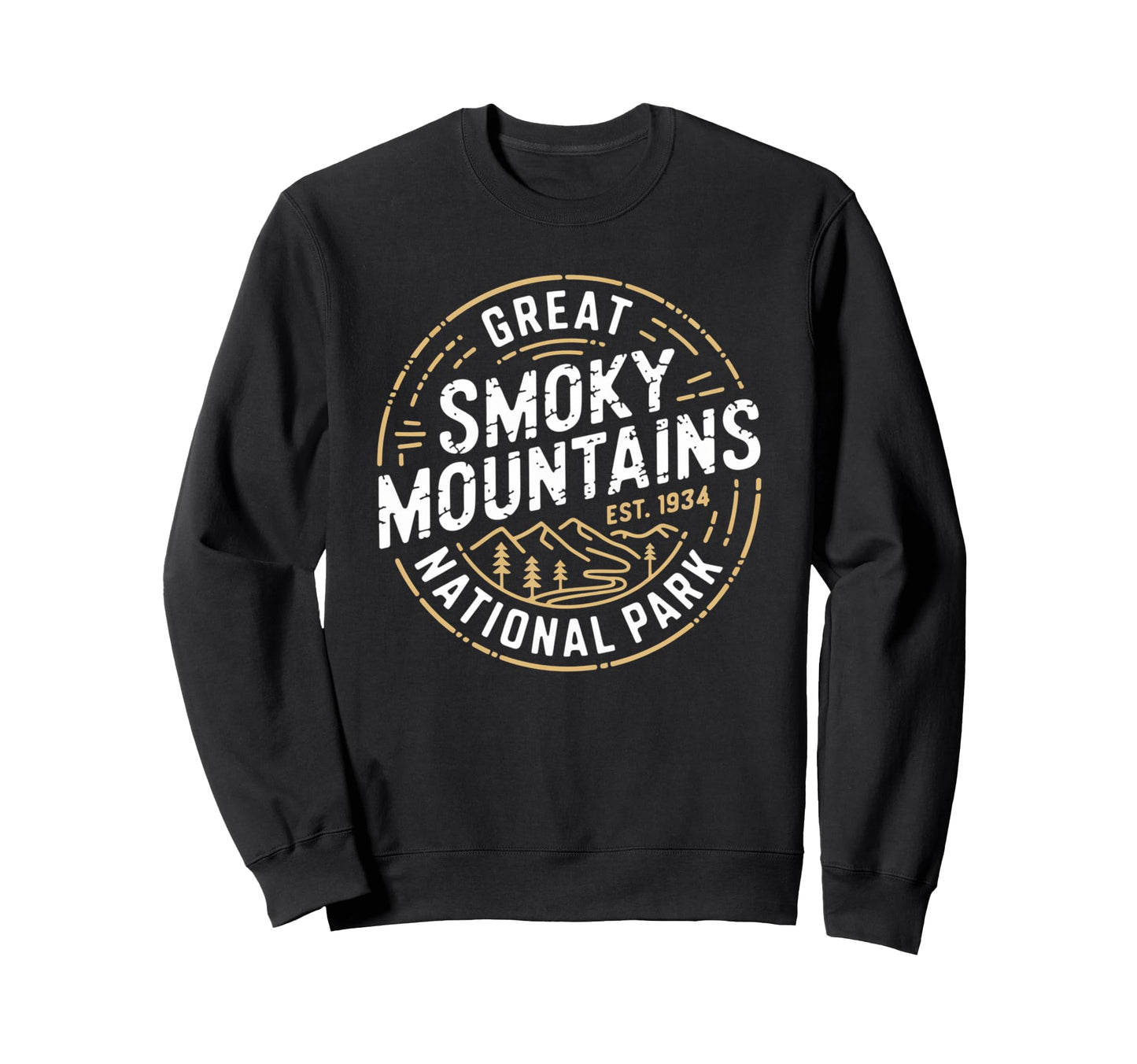 Great Smoky Mountains National Park Sweatshirt - Unique Graphic Unisex - T-Shirt, Sweatshirt, Hoodie